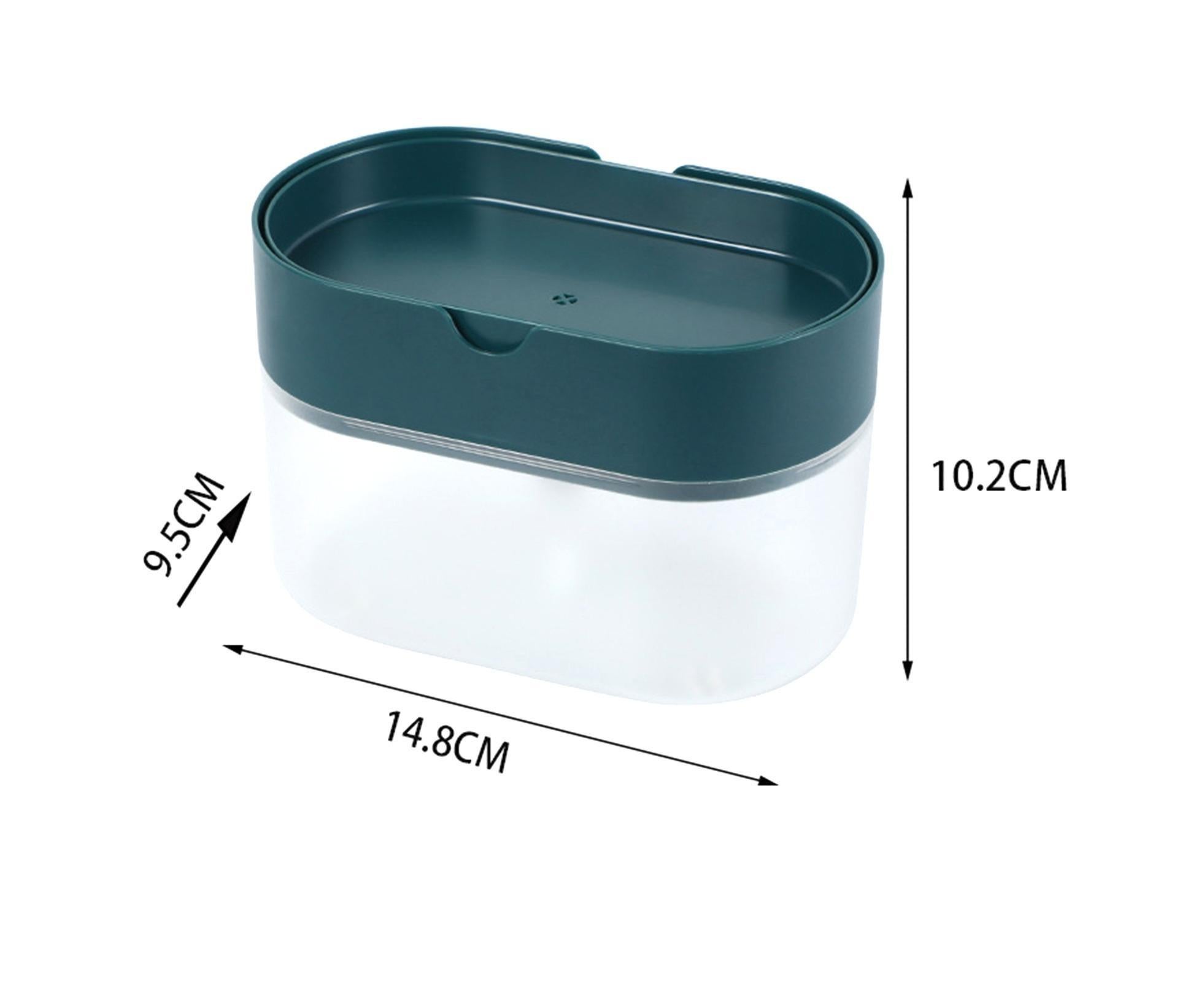 Dish Soap Dispenser Detachable 2 in1 Plastic Wide Application Soap Pump Dispenser for Kitchen - Image 4