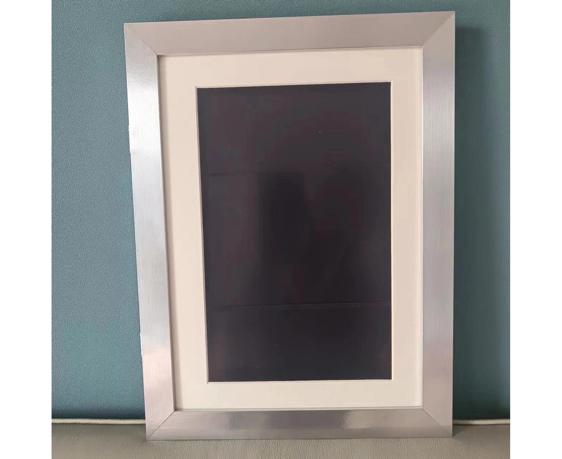 Flip Photo Frame Front Opening Picture Display Artwork Easy to Use Versatile Design Picture Display Stands - White - Image 8