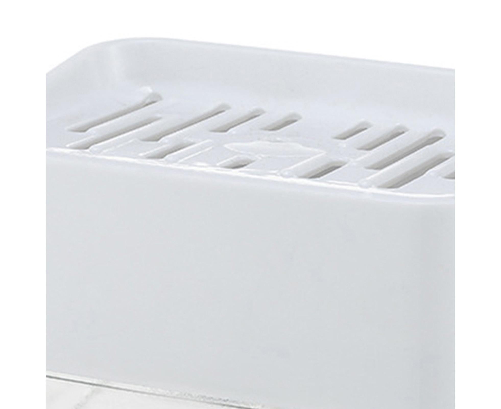 Innovative Dish Soap Dispenser Decorative HIPS 2 in 1 Liquid Detachable Soap Storage Case Holder for Home-White - Image 3