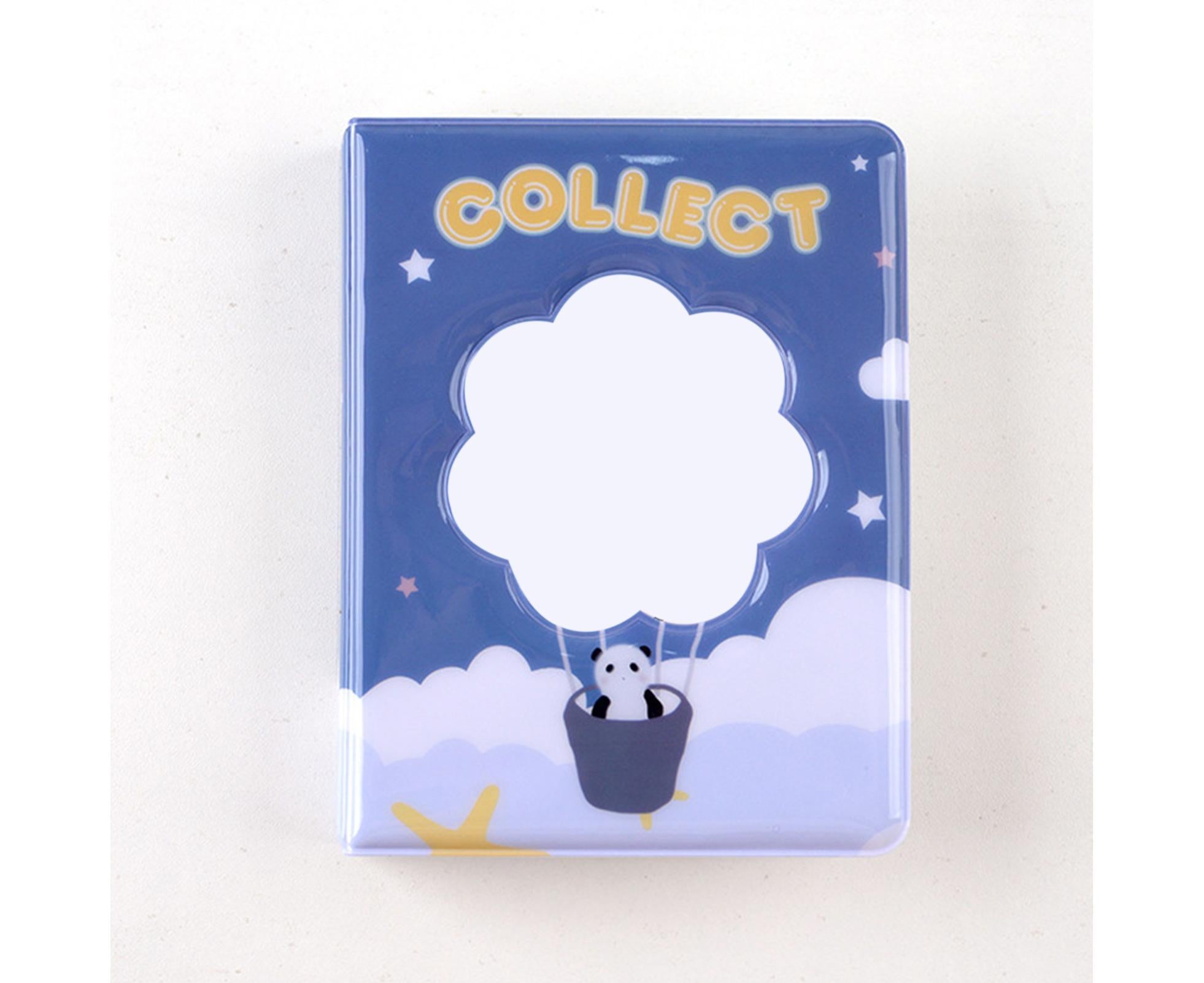 Inserted Type Photo Album Waterproof 36 Pockets Souvenir Not-yellowing Picture Book for Photograph-Blue - Image 2