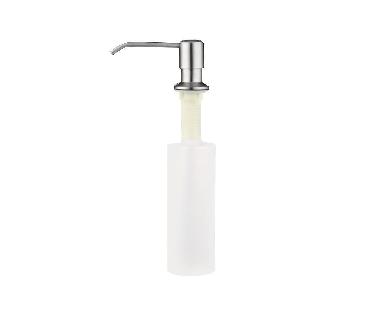 Kitchen Bathroom Stainless Steel Pump Lotion Sink Soap Dispenser Press Bottle - Image 3