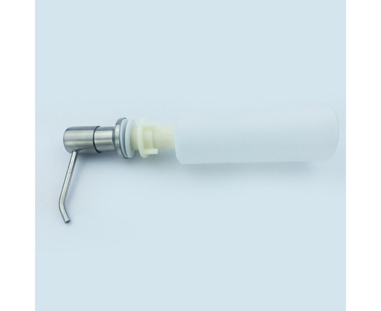 Kitchen Bathroom Stainless Steel Pump Lotion Sink Soap Dispenser Press Bottle - Image 5