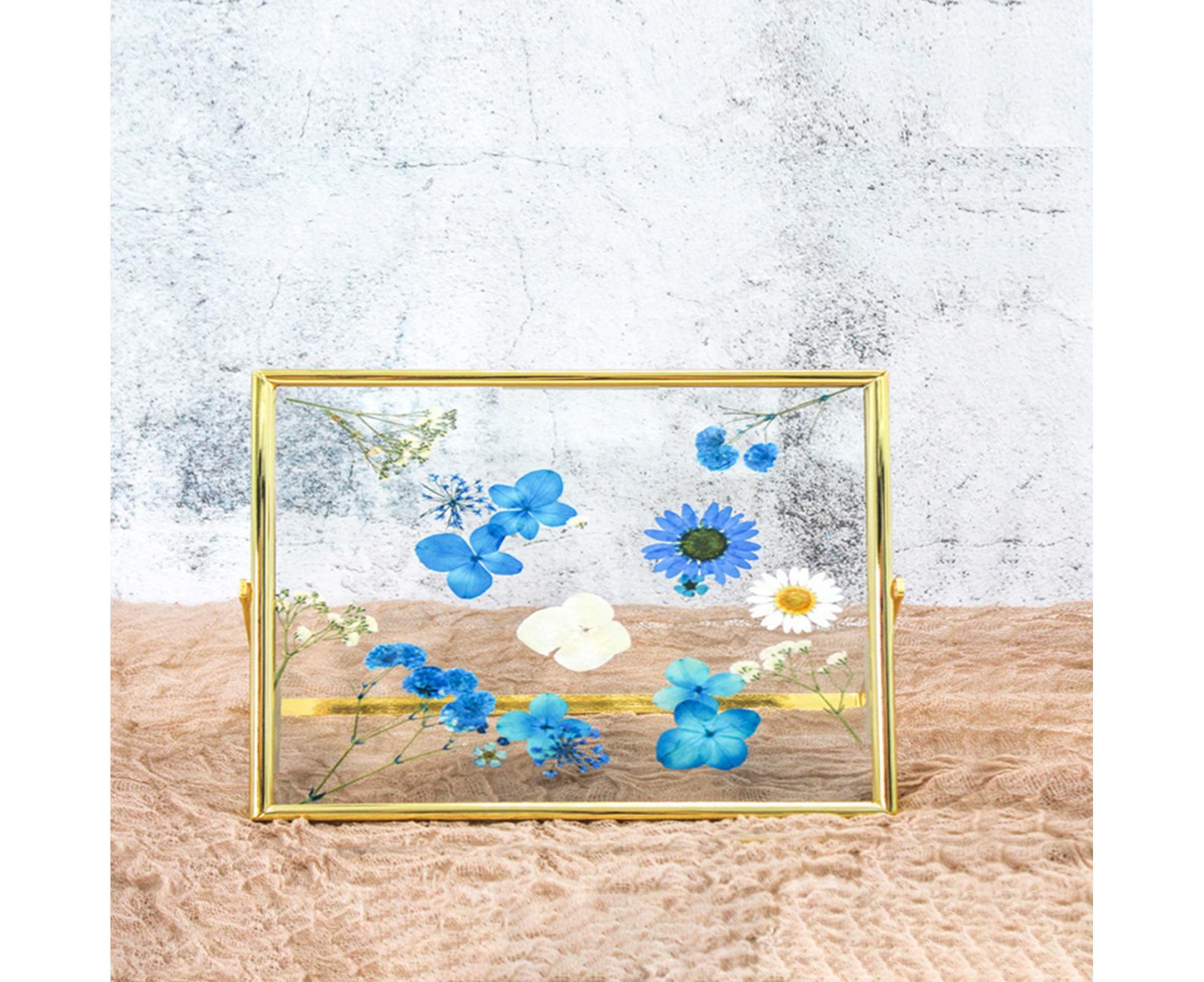 Photo Frame Adjustable Durable Metal Frame Photo Holder Elegant Stylish Picture Frame for Home Decoration - Golden - Image 3