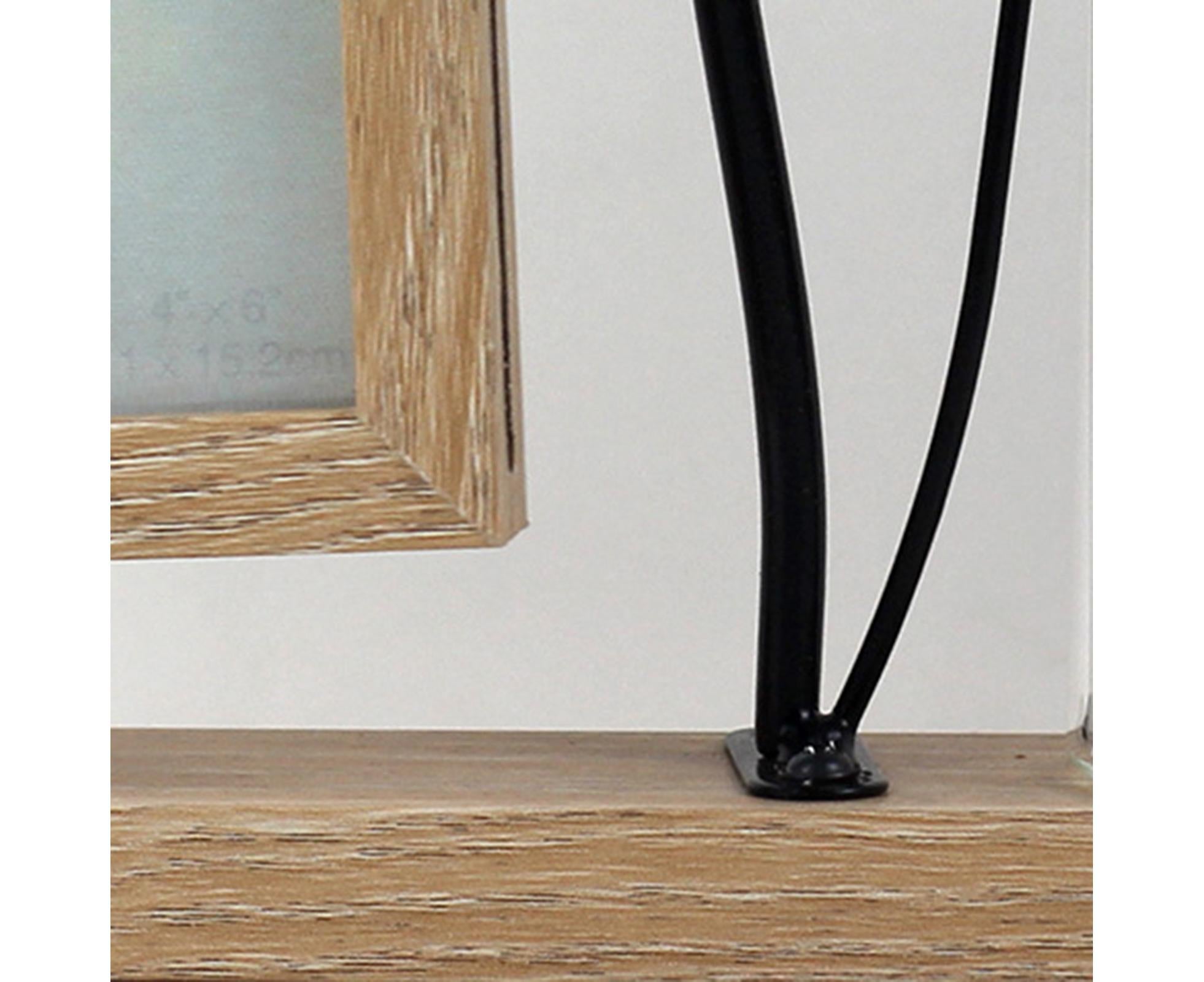 Picture Frame Double Sided Stable Base Smooth Edge High Strength Rustproof Decorative Burr Free Desktop Photo Frame with Hydroponic Vase Home Supplies - Image 7