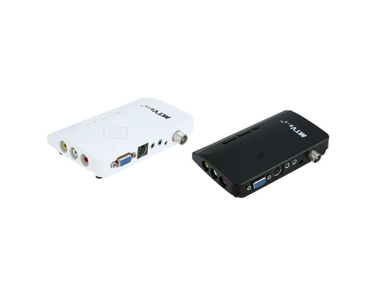 Mini TV Box Digital Computer RF AV to VGA HDTV Programs Tuner Receiver Monitor - Black - Image 3