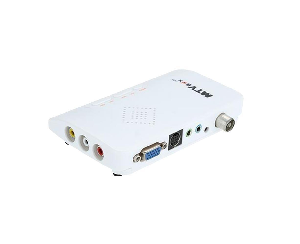 Mini TV Box Digital Computer RF AV to VGA HDTV Programs Tuner Receiver Monitor - Black - Image 4