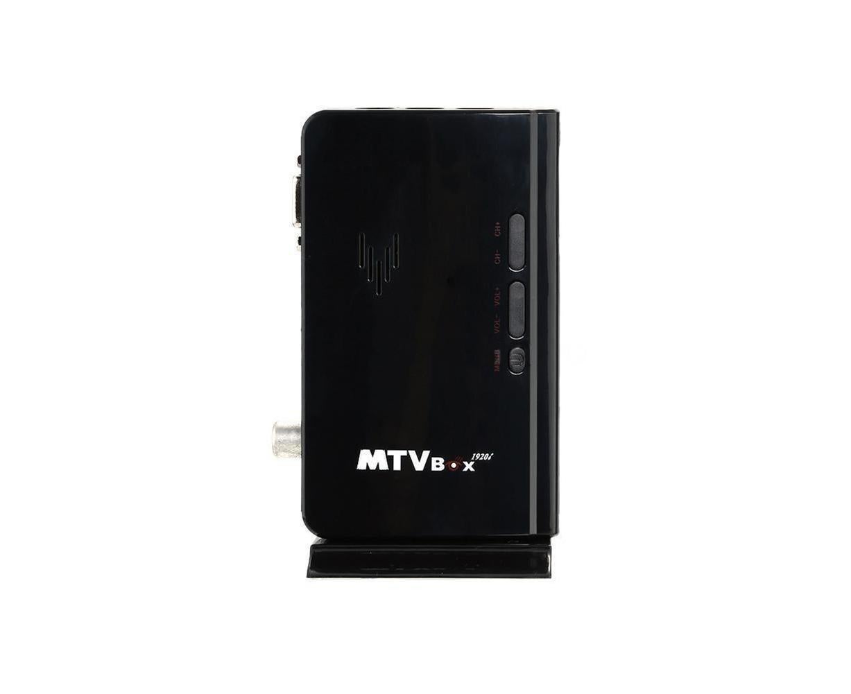 Mini TV Box Digital Computer RF AV to VGA HDTV Programs Tuner Receiver Monitor - Black - Image 5