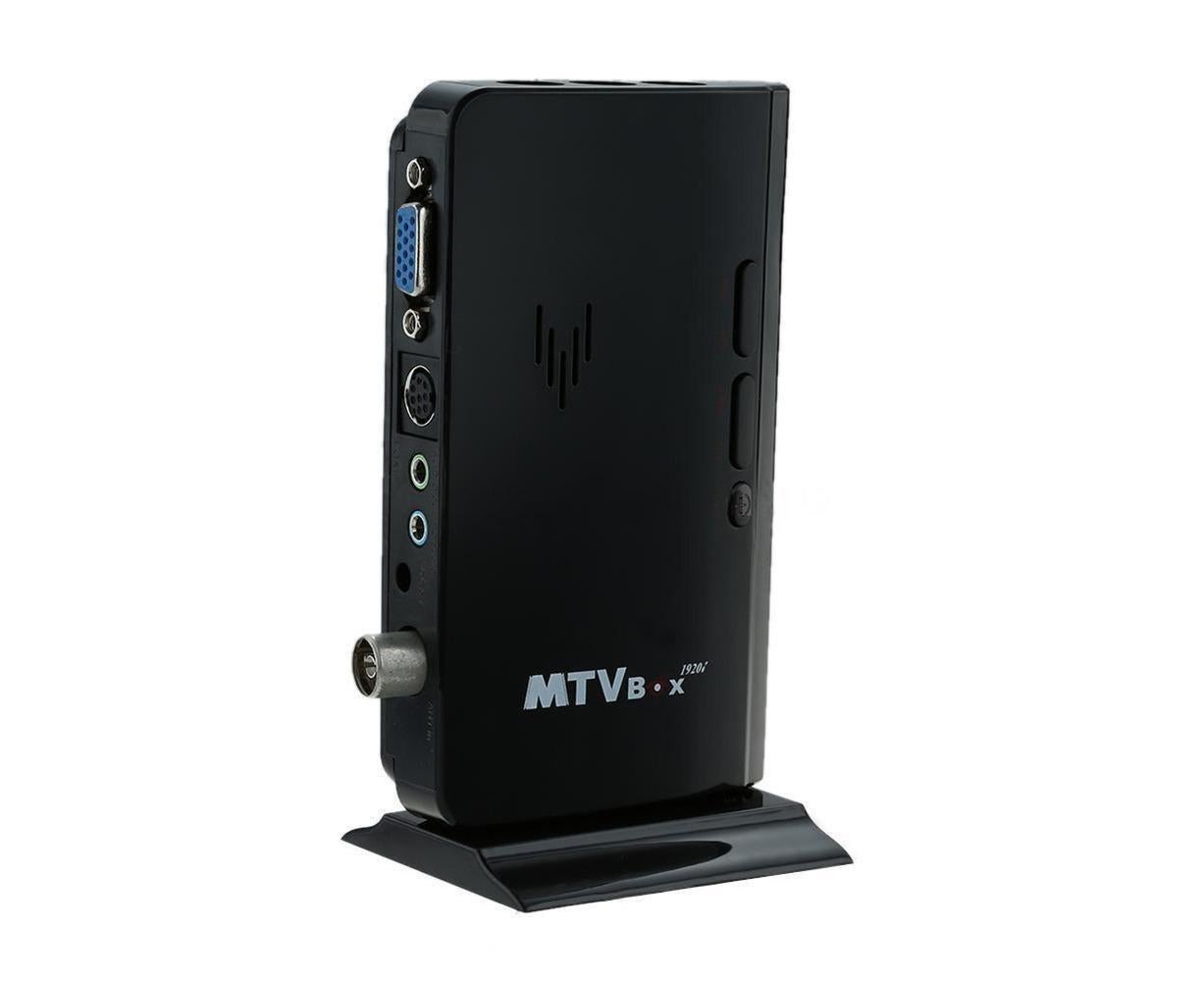 Mini TV Box Digital Computer RF AV to VGA HDTV Programs Tuner Receiver Monitor - Black - Image 6