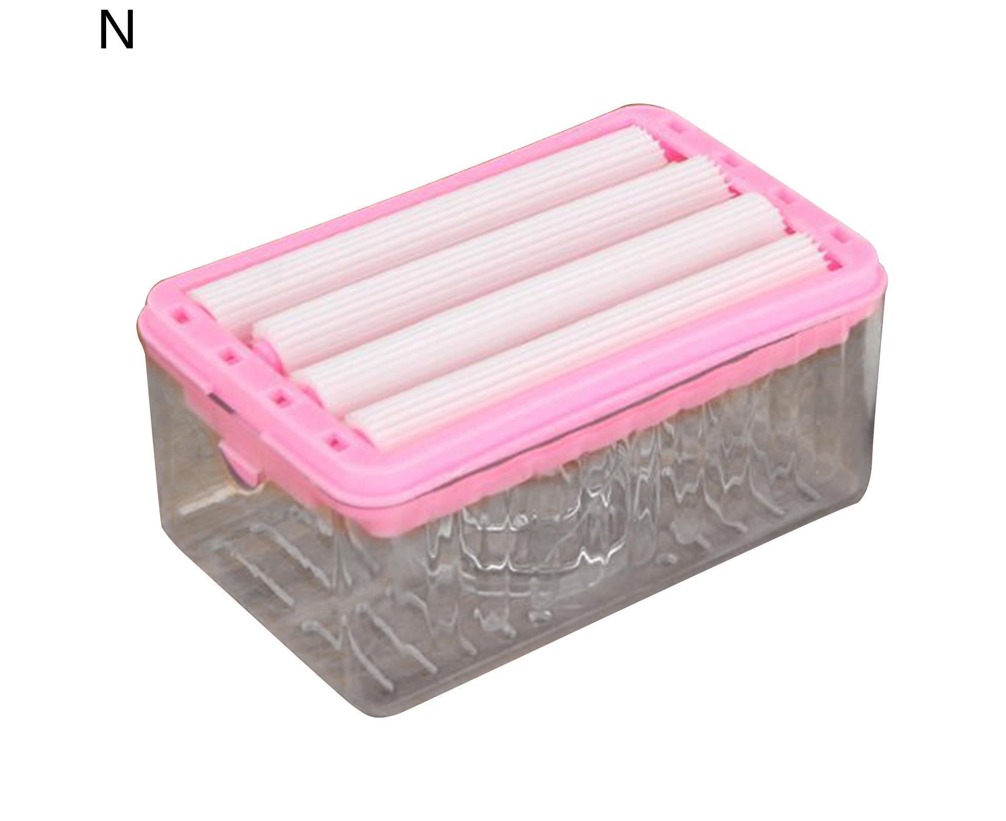 Soap Box with Bubbler Hands Free Transparent Detachable Easy to Clean Storage Plastic Roller Style Soap Holder Bathroom Accessories - Image 2