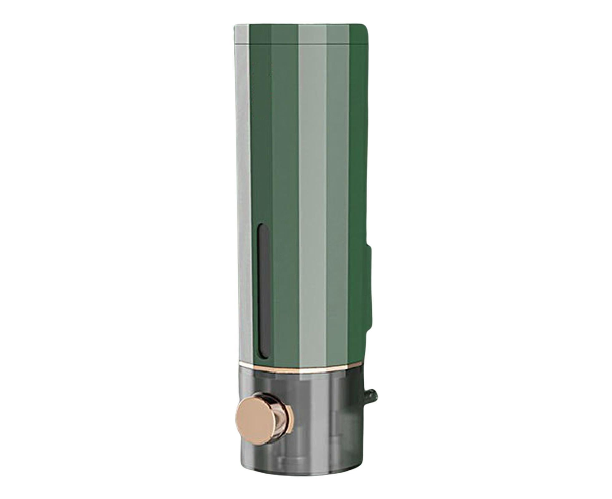 Soap Dispenser Wall Mounted Punch-free Visible Window Press Type Large Capacity Shampoo Conditioner Shower Gel Container for Bathroom - Image 1