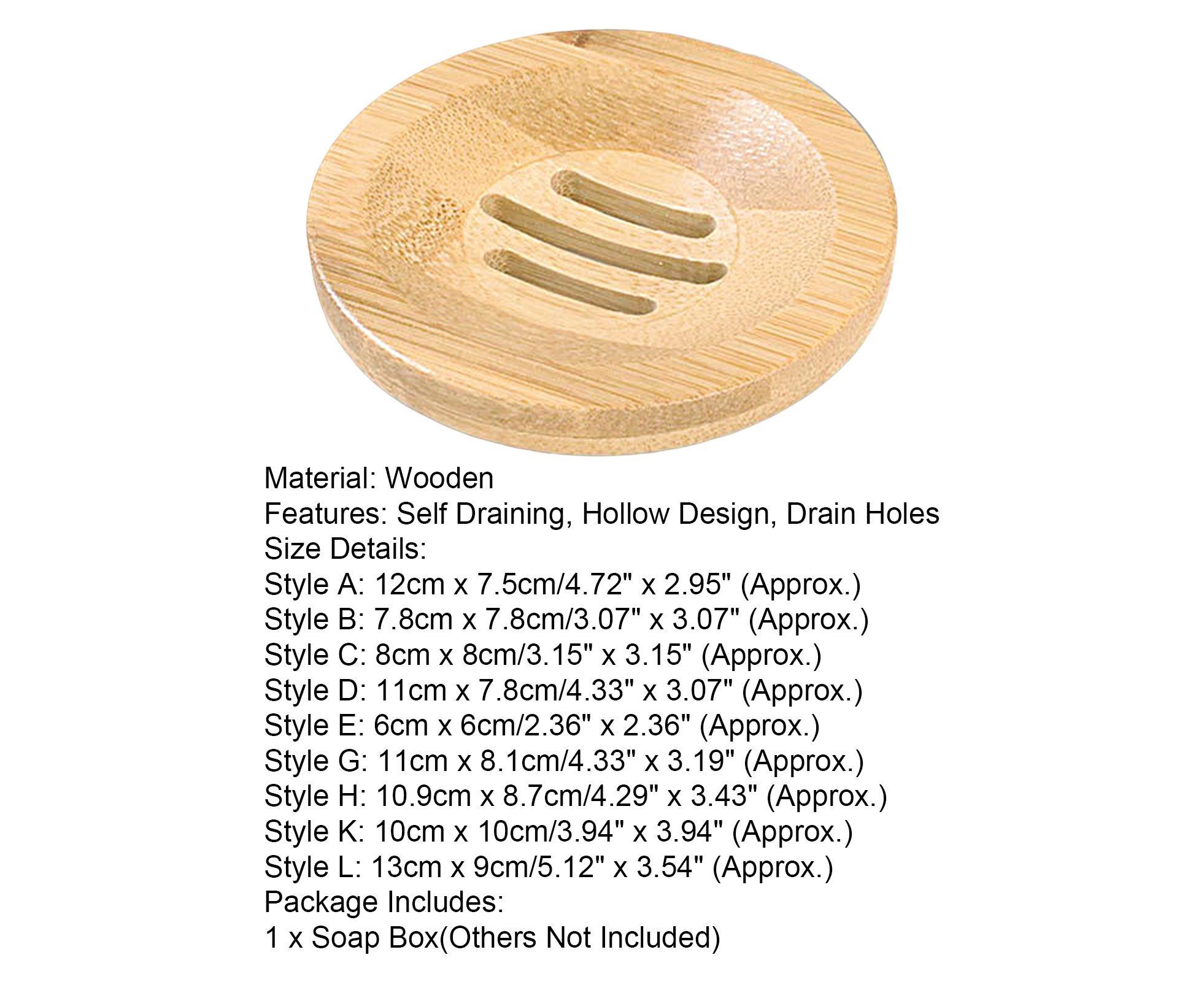 Streamlined Soap Tray Non-slip Hollow Design Prevent Mildew Soap Holder Bathroom Accessories - Image 3