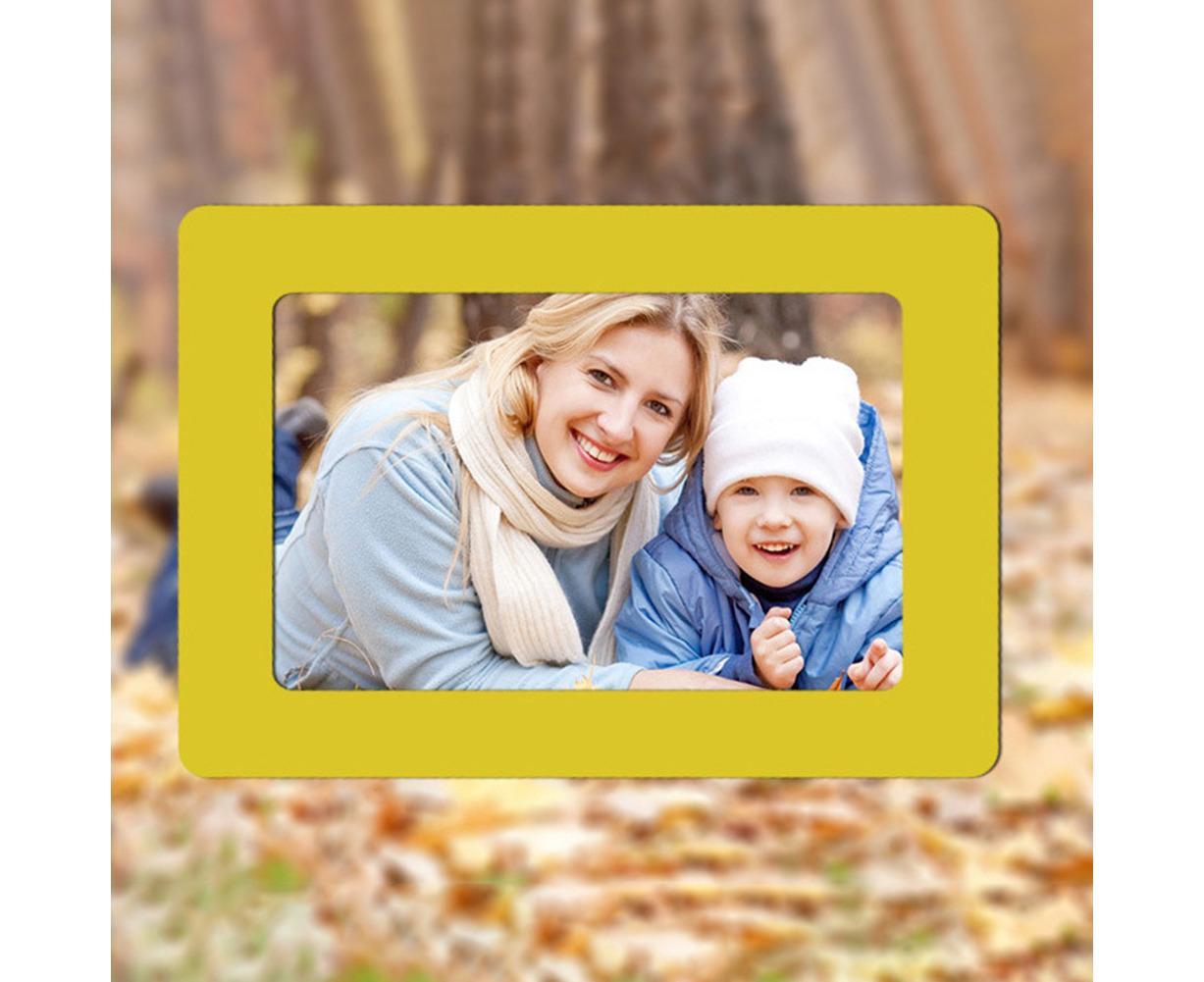 Wall Mounted 5 Inch Photo Frame grip Picture Holder Living Room Art Decor-White - Image 5