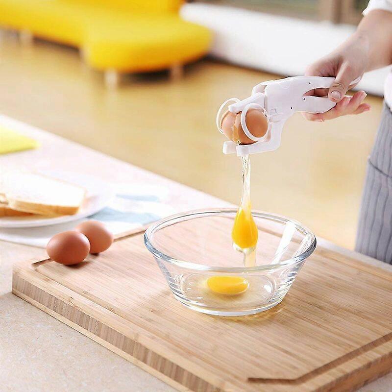 Eggs Splinterless Egg Cracker Kitchen Gift Gadget Egg Yolk White Protein Separator Kitchen Tool - Image 2