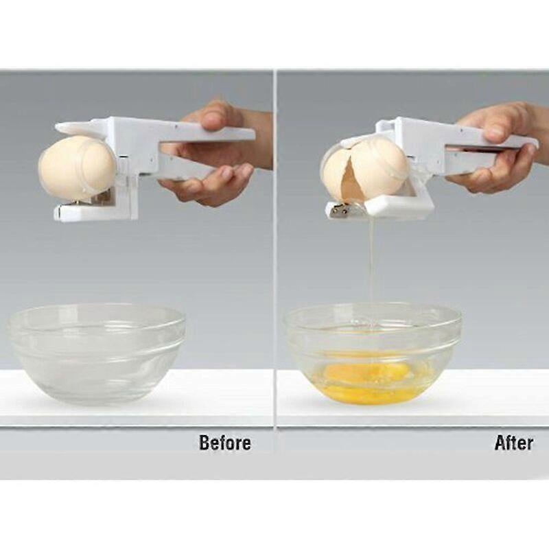 Eggs Splinterless Egg Cracker Kitchen Gift Gadget Egg Yolk White Protein Separator Kitchen Tool - Image 5