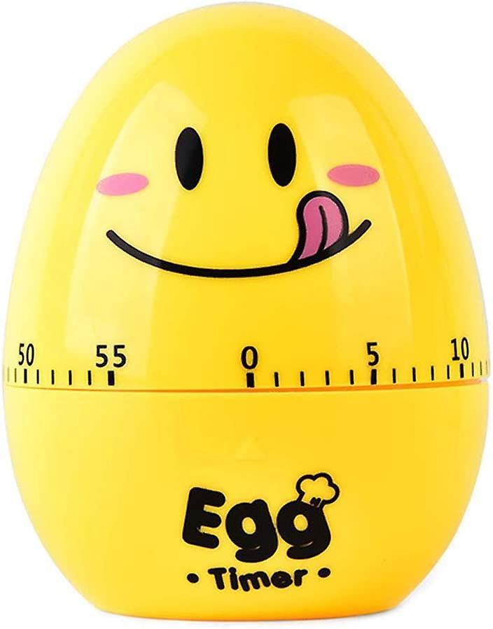 Kitchen Timer, Egg Timer, Cartoon Egg Mechanical Clockwork Stopwatch Alarm Clock Cute Kitchen Timer - Image 1