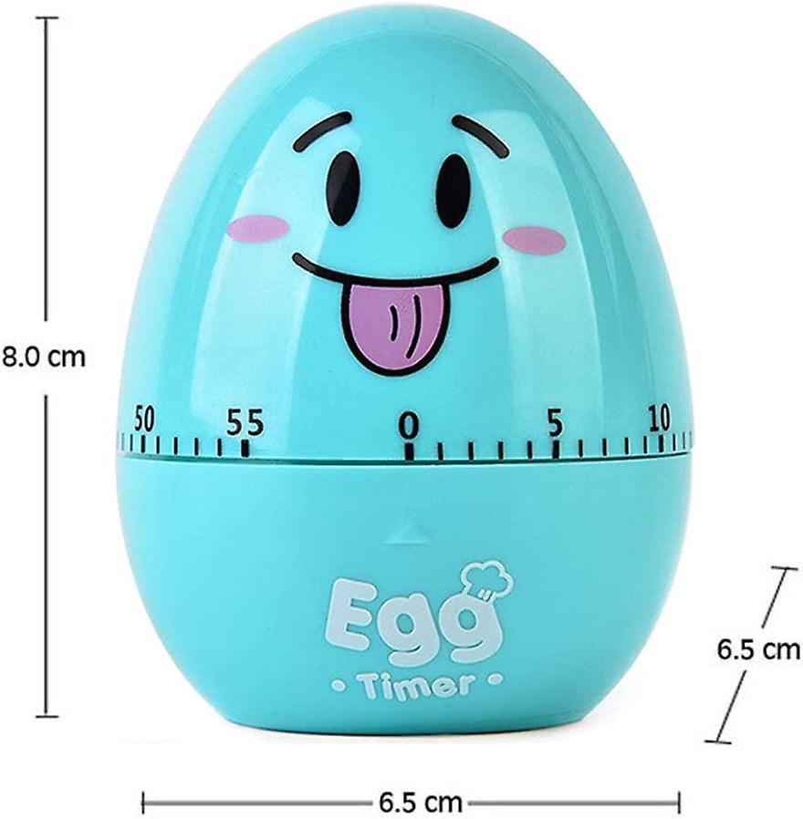 Kitchen Timer, Egg Timer, Cartoon Egg Mechanical Clockwork Stopwatch Alarm Clock Cute Kitchen Timer - Image 2