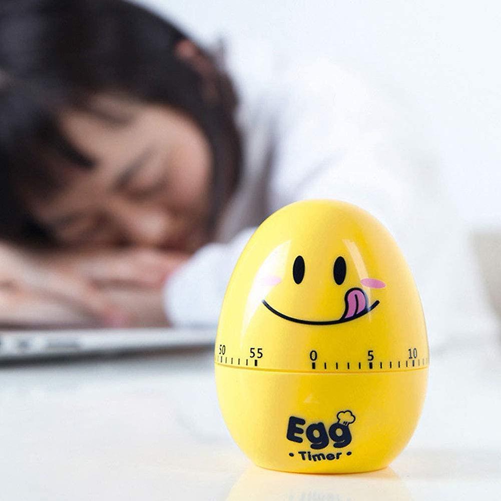 Kitchen Timer, Egg Timer, Cartoon Egg Mechanical Clockwork Stopwatch Alarm Clock Cute Kitchen Timer - Image 3