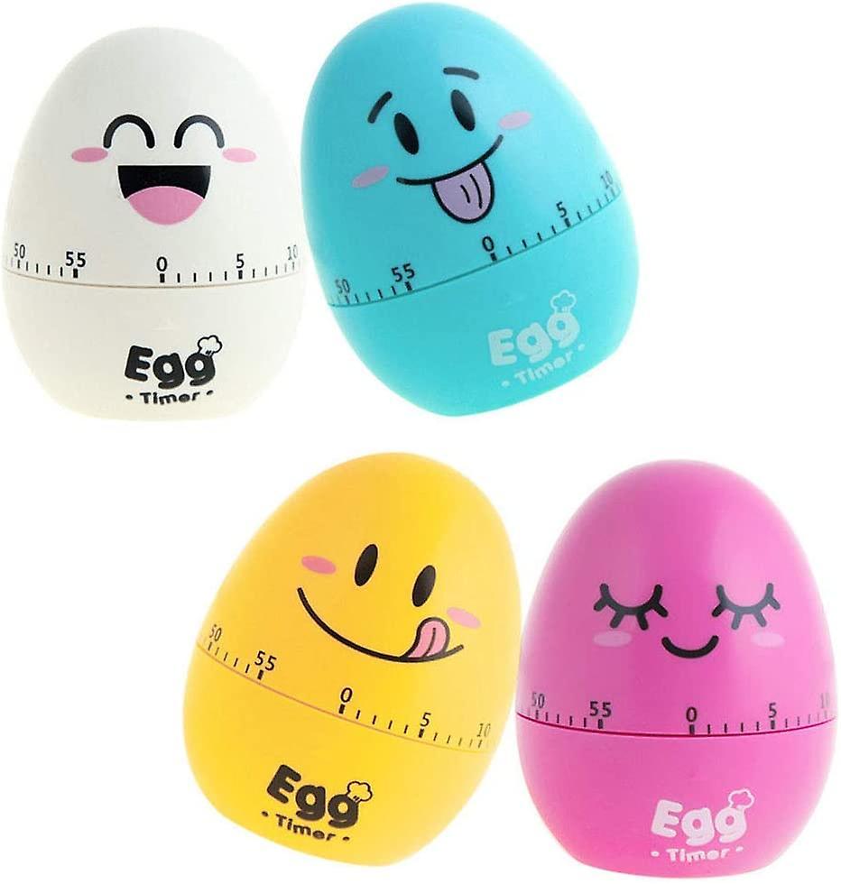 Kitchen Timer, Egg Timer, Cartoon Egg Mechanical Clockwork Stopwatch Alarm Clock Cute Kitchen Timer - Image 5