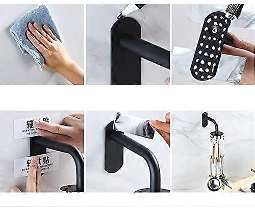 Kitchen Utensil Holder 360 Rotating Storage Hook, 8 Under Cabinet Hooks Kitchen Utensil - Image 4