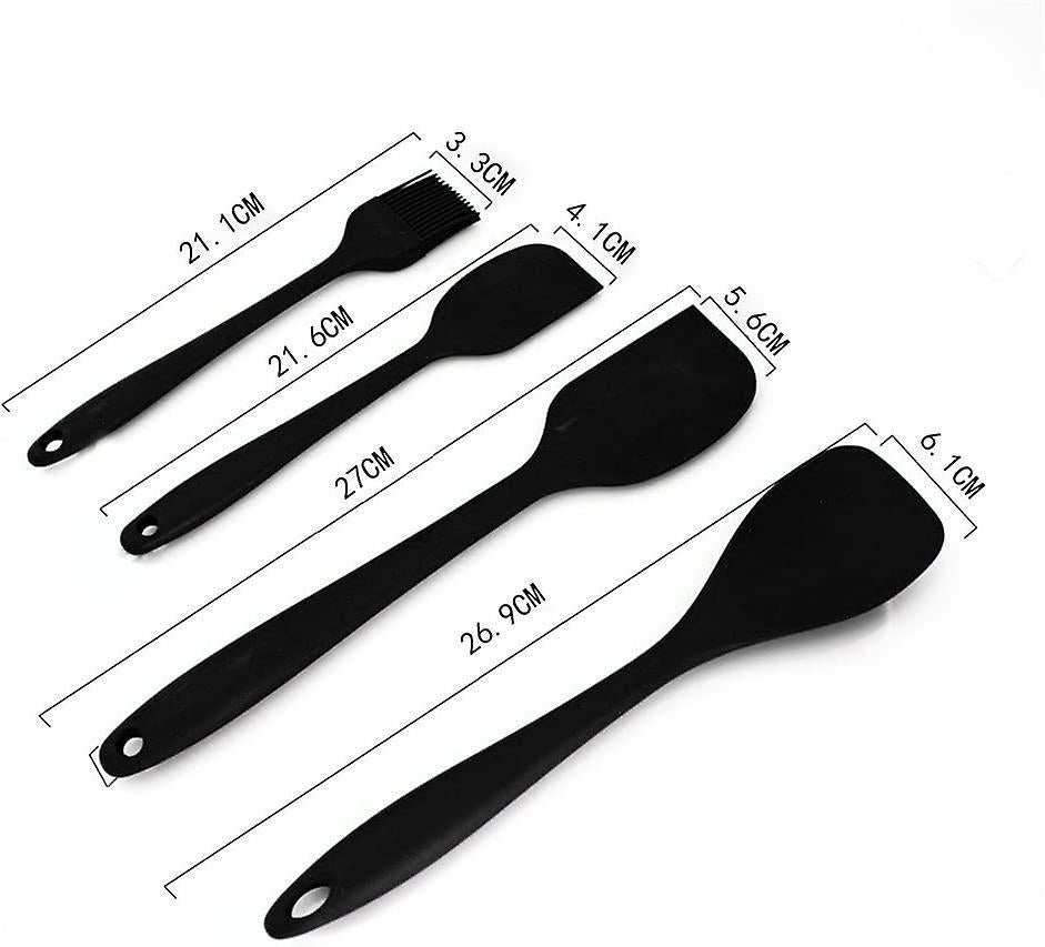 Kitchen Utensils Silicone Set, Bpa-free Silicone Kitchen Utensil Set, Dishwasher secure, Non-stick - Image 5