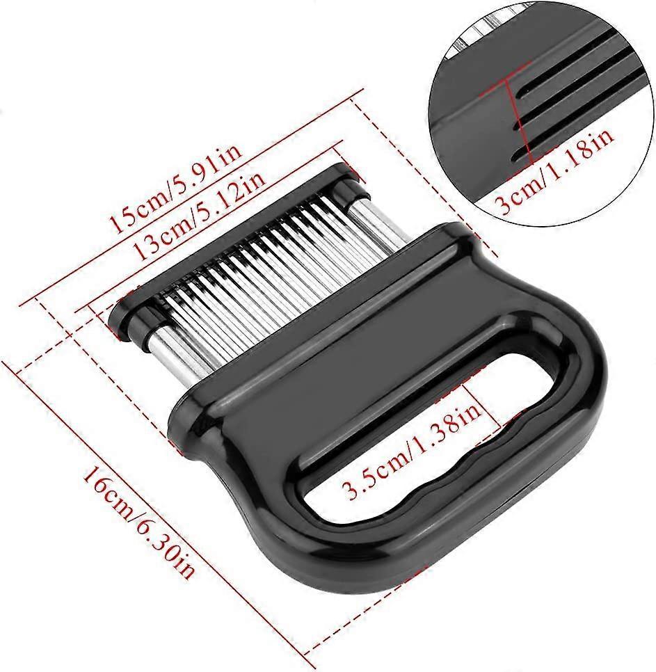 Meat tenderizer with 48 stainless steel needles, meat tenderizer kitchen tool for tenderizing beef - Image 2