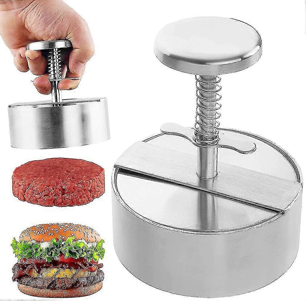 Stainless Steel Burger Mold Grill Kitchen - Image 1