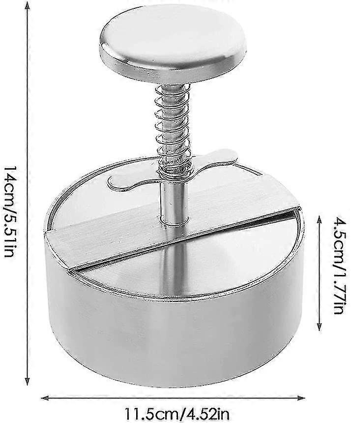 Stainless Steel Burger Mold Grill Kitchen - Image 2
