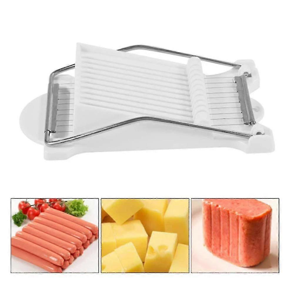 Stainless Steel Food Slicer For Kitchen (White) - Image 3