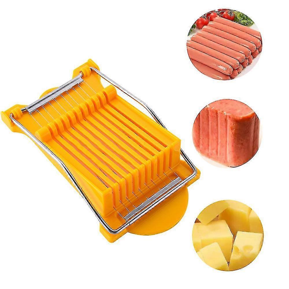 Stainless Steel Food Slicer For Kitchen (White) - Image 5