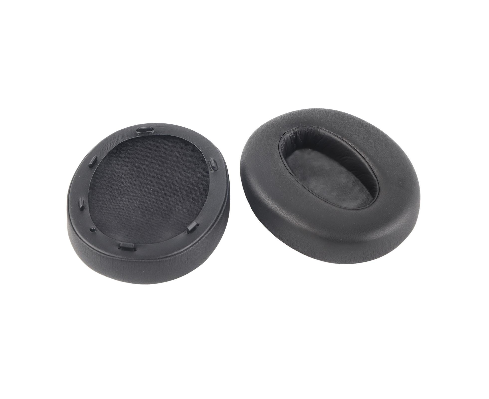 Ear Cushions Replacement Soft Protein Leather Noise Isolation Foam Thickened Pads for WH XB910N Headphones Black - Image 3