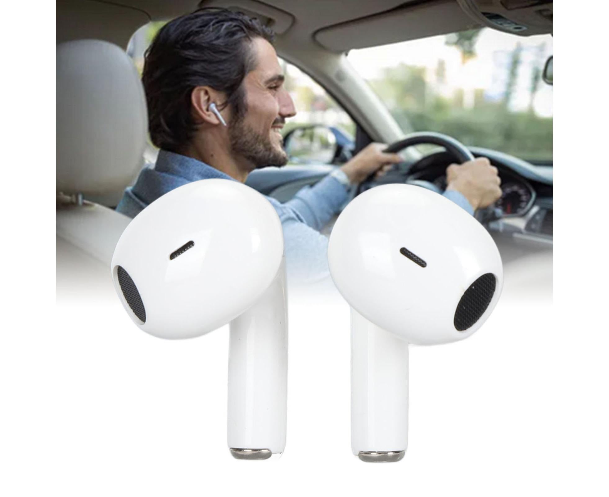 Language Translator Earbuds Multifunction HD Noise Reduction Bluetooth 5.1 144 Kinds Languages Real Time Translation Headphone White - Image 3
