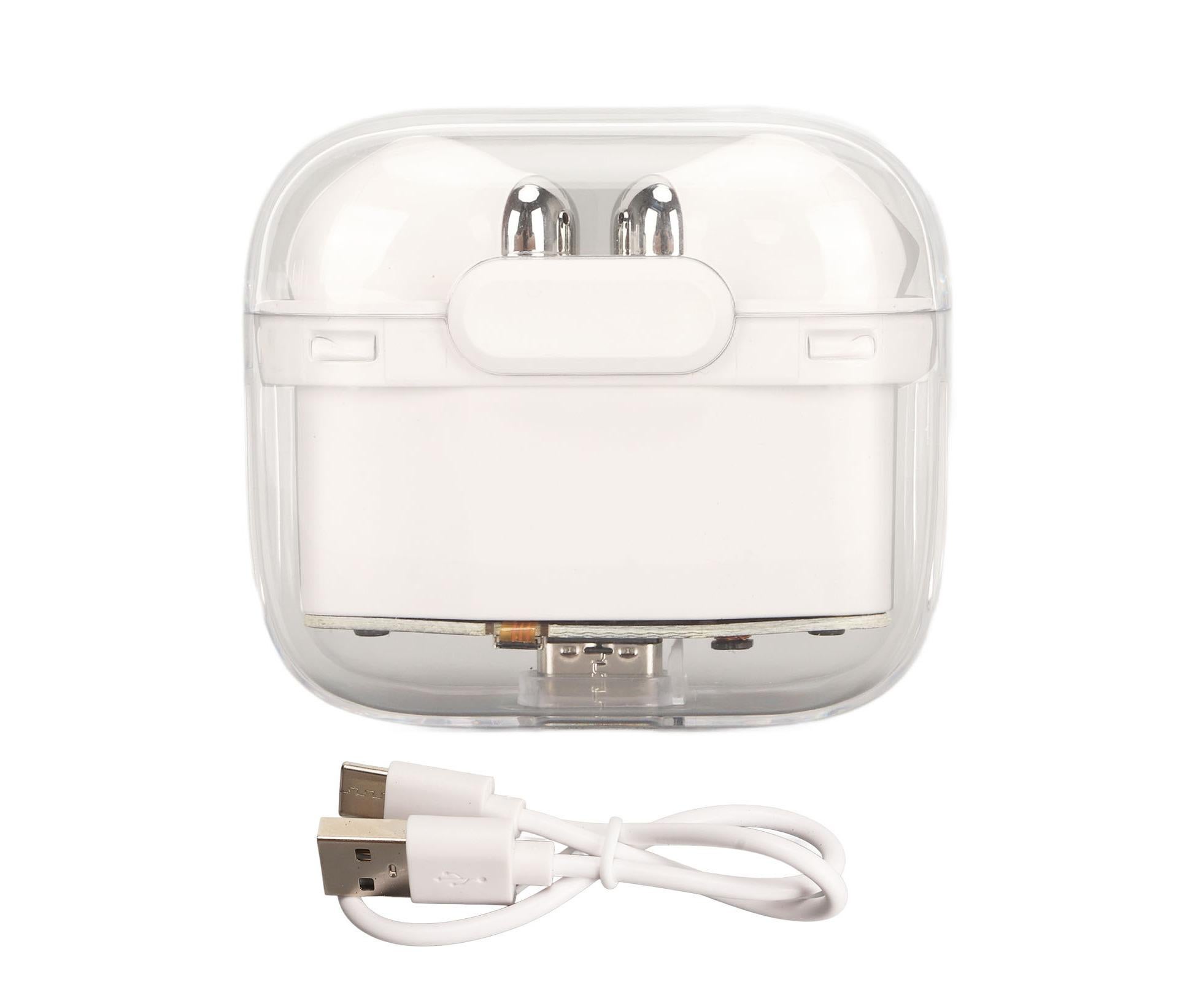 BT5.3 Translation Headset 144 Languages Instant Voice Language Translator Earphone for Business Travel Learning White - Image 1