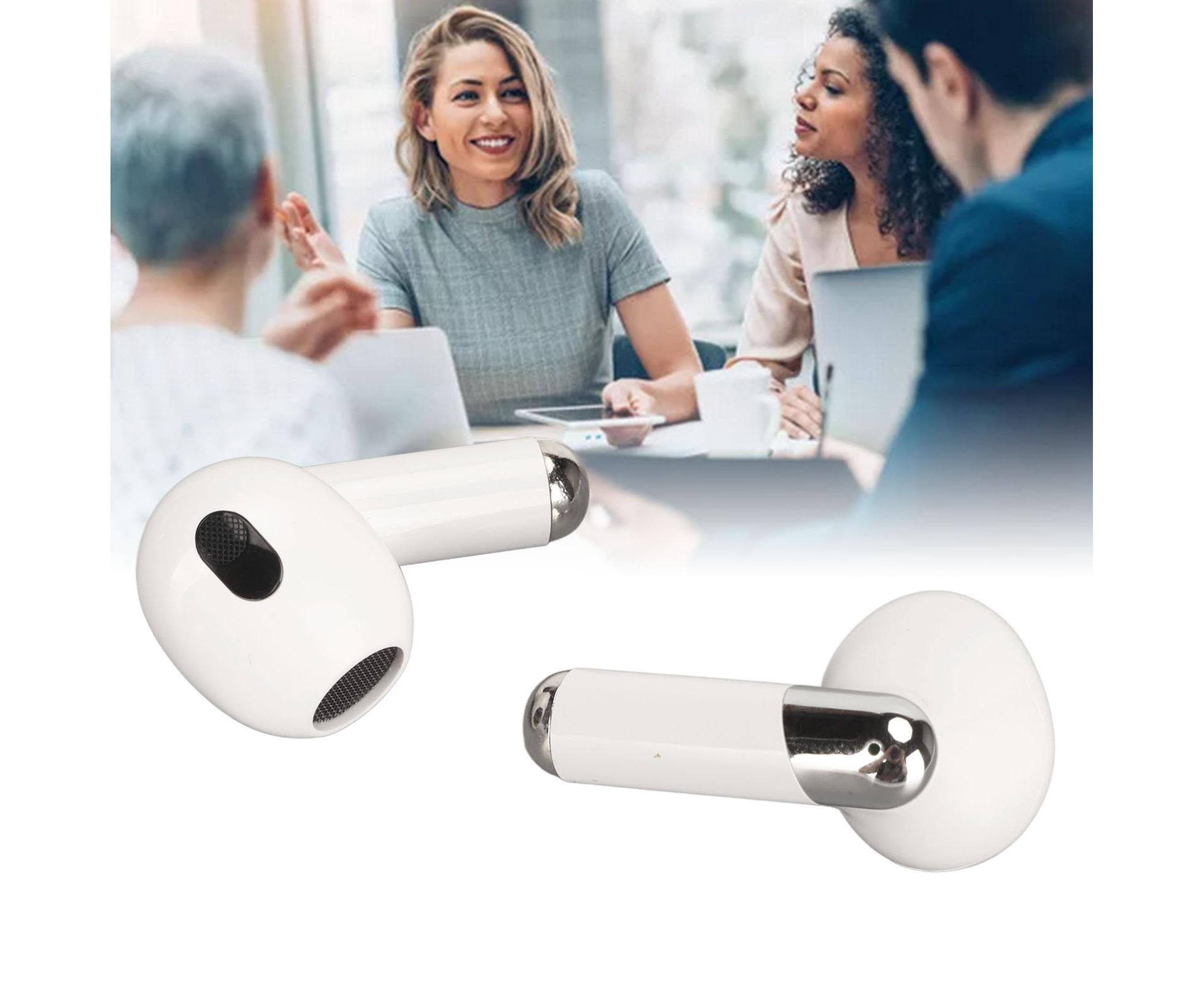 BT5.3 Translation Headset 144 Languages Instant Voice Language Translator Earphone for Business Travel Learning White - Image 5