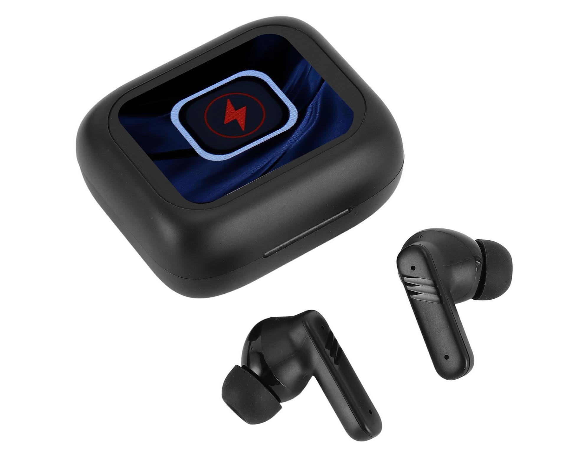 Language Translator Earbuds IPX5 Water Proof Noise Cancellation Multifunctional Device Earphone Black - Image 8
