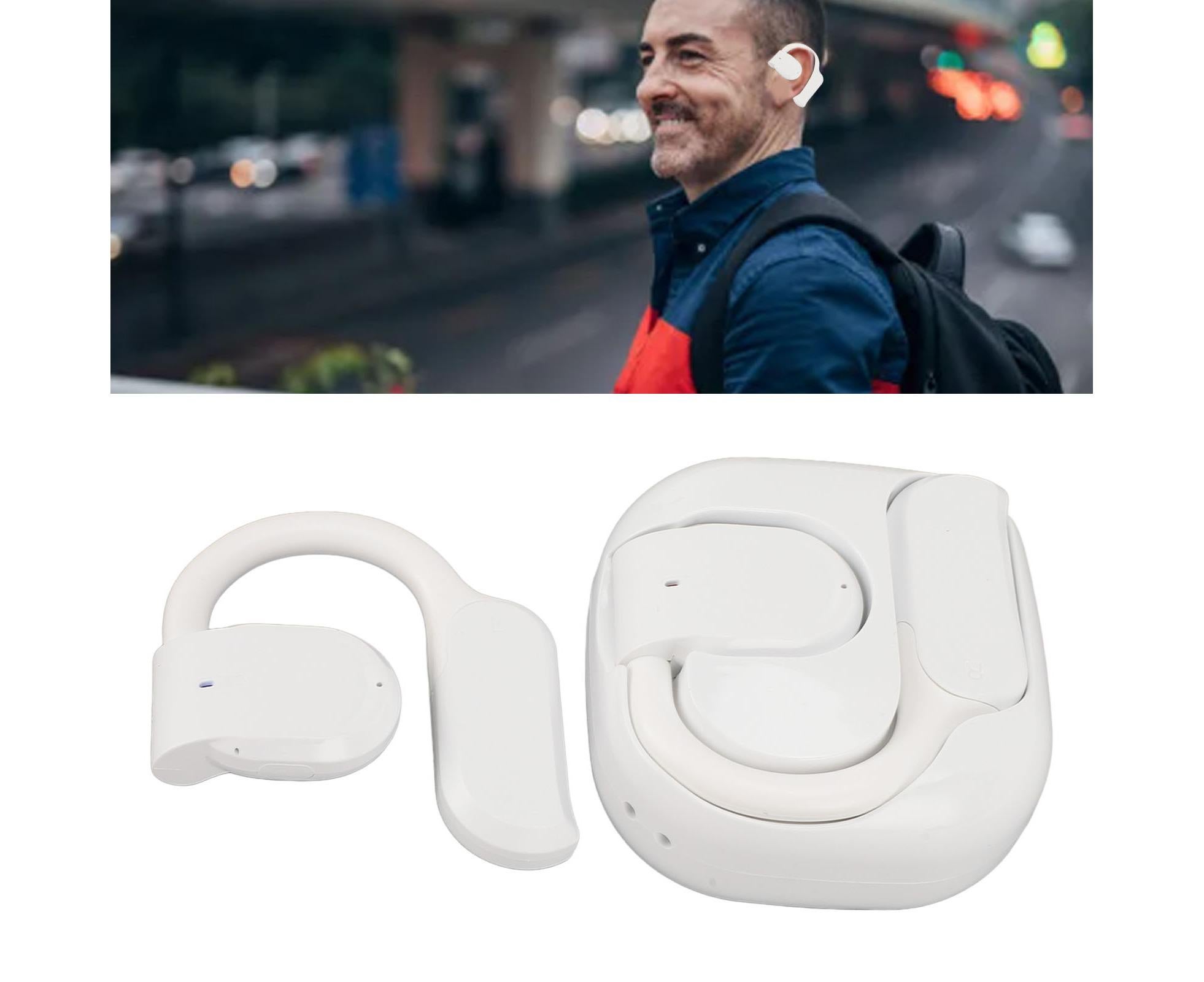 Language Translator Earbuds 144 3 Translation Modes Real Time Headphones for Android IOS White - Image 3