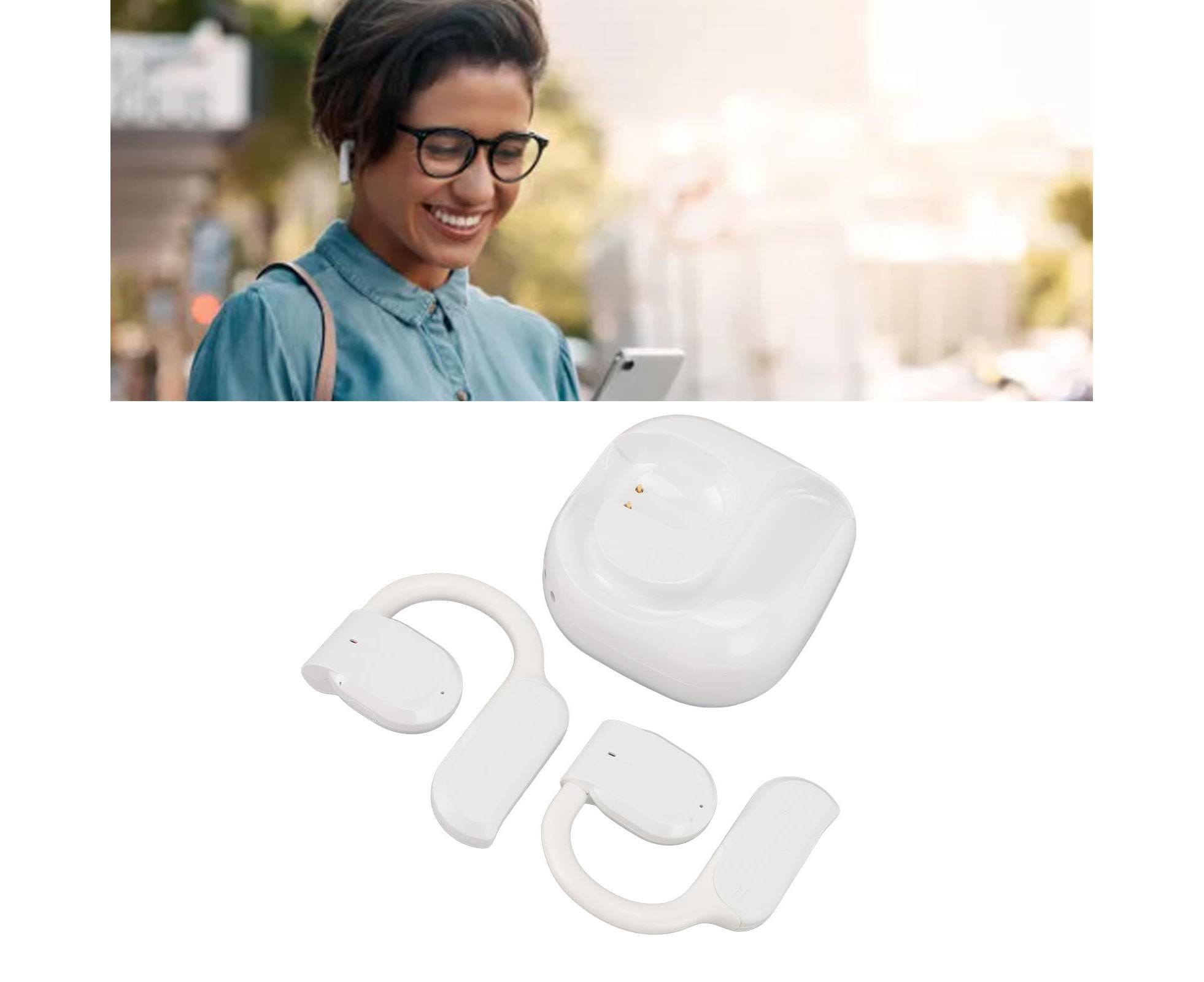 Language Translator Earbuds 144 3 Translation Modes Real Time Headphones for Android IOS White - Image 5