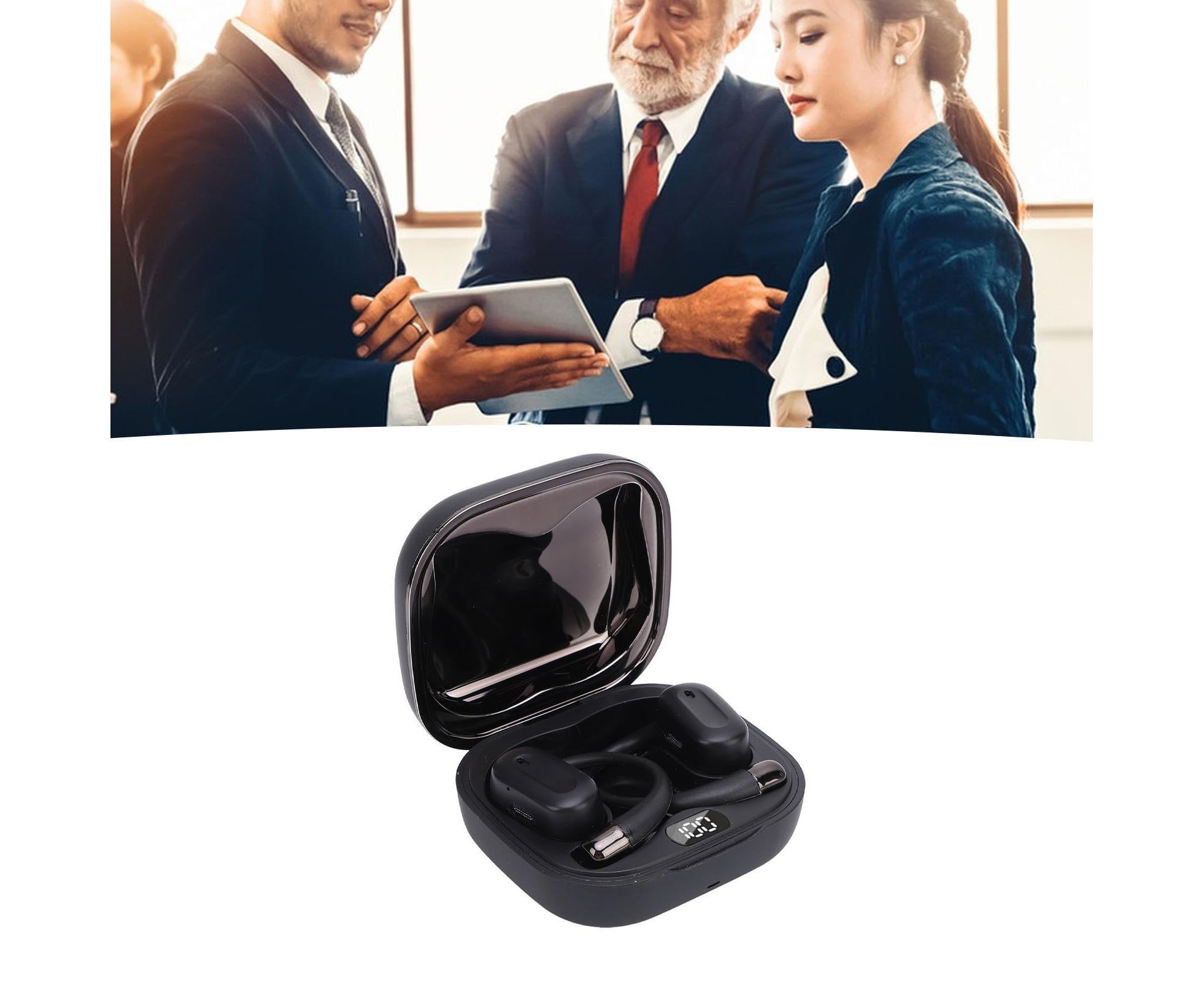 Language Translator Earbuds Bluetooth 5.3 144 Languages Online 3 Modes Instant Voice with APP for IOS Android Black - Image 7