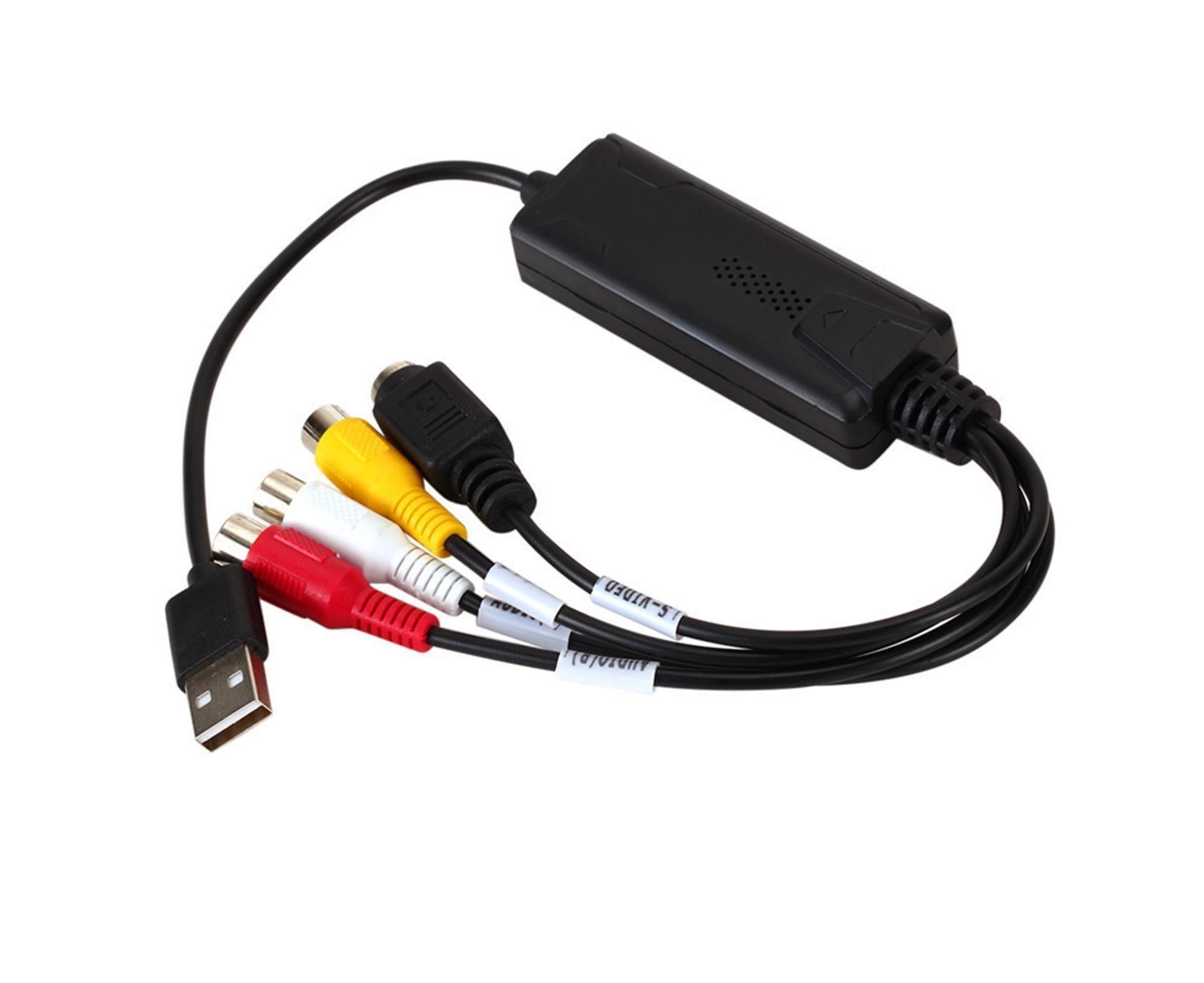 Video Capture Card Single-channel Video Image Monitoring Low Latency AV to USB 2.0 Game Capture Card for Live Streaming - Black - Image 4