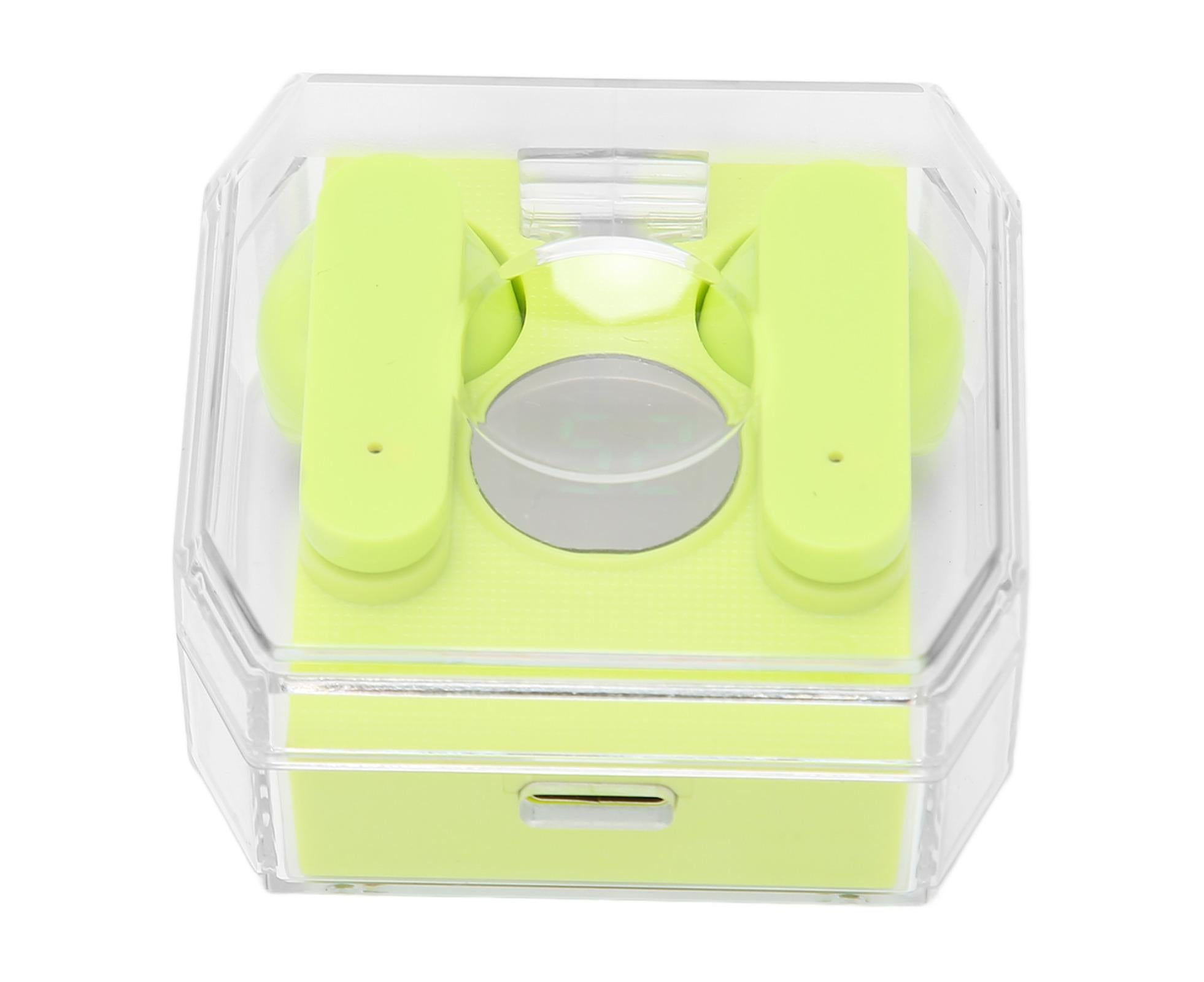 Smart Voice Translator Earbuds Support 144 Languages Online Translation Power Display Translating Headset for Traveling Green - Image 1