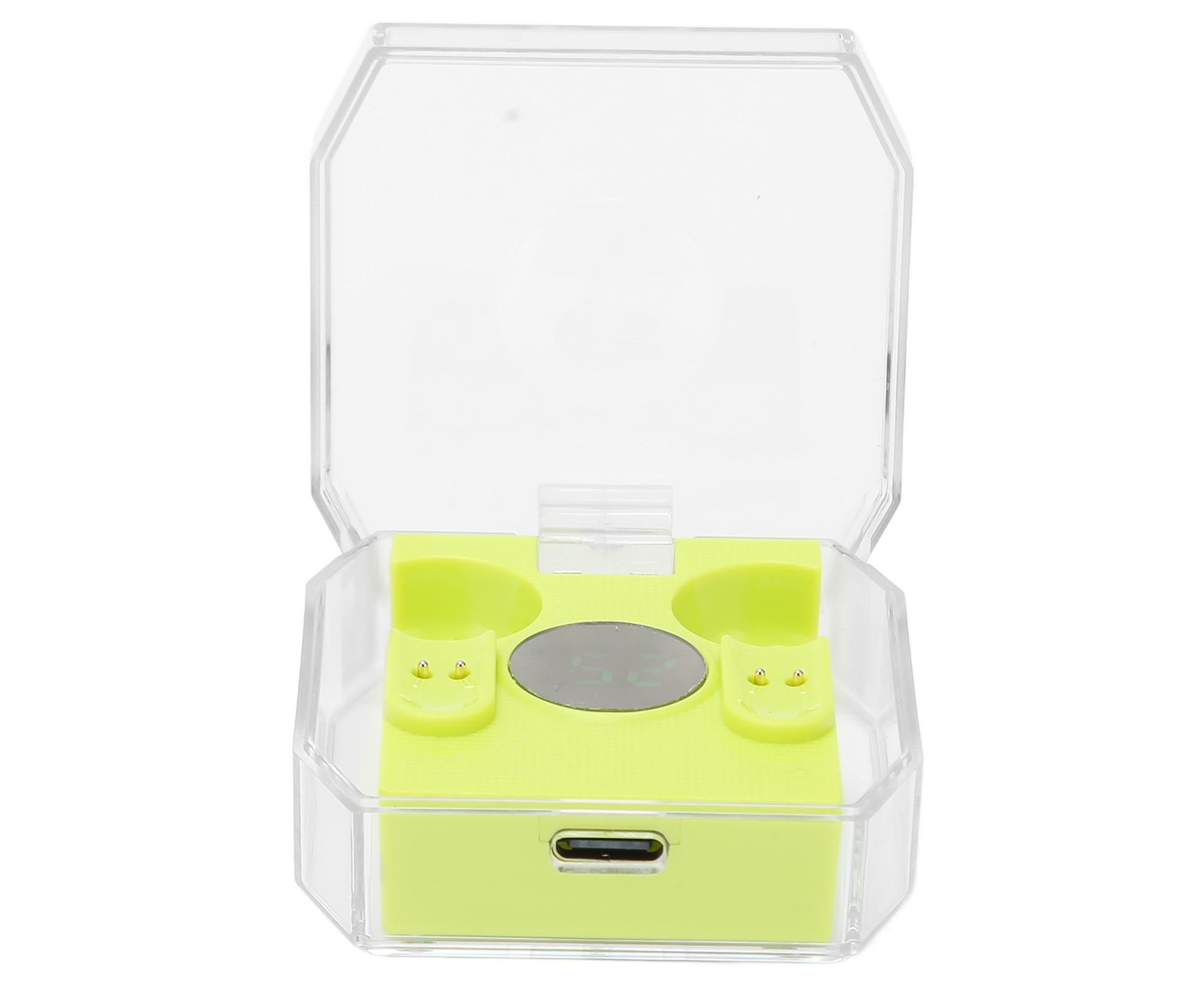 Smart Voice Translator Earbuds Support 144 Languages Online Translation Power Display Translating Headset for Traveling Green - Image 3