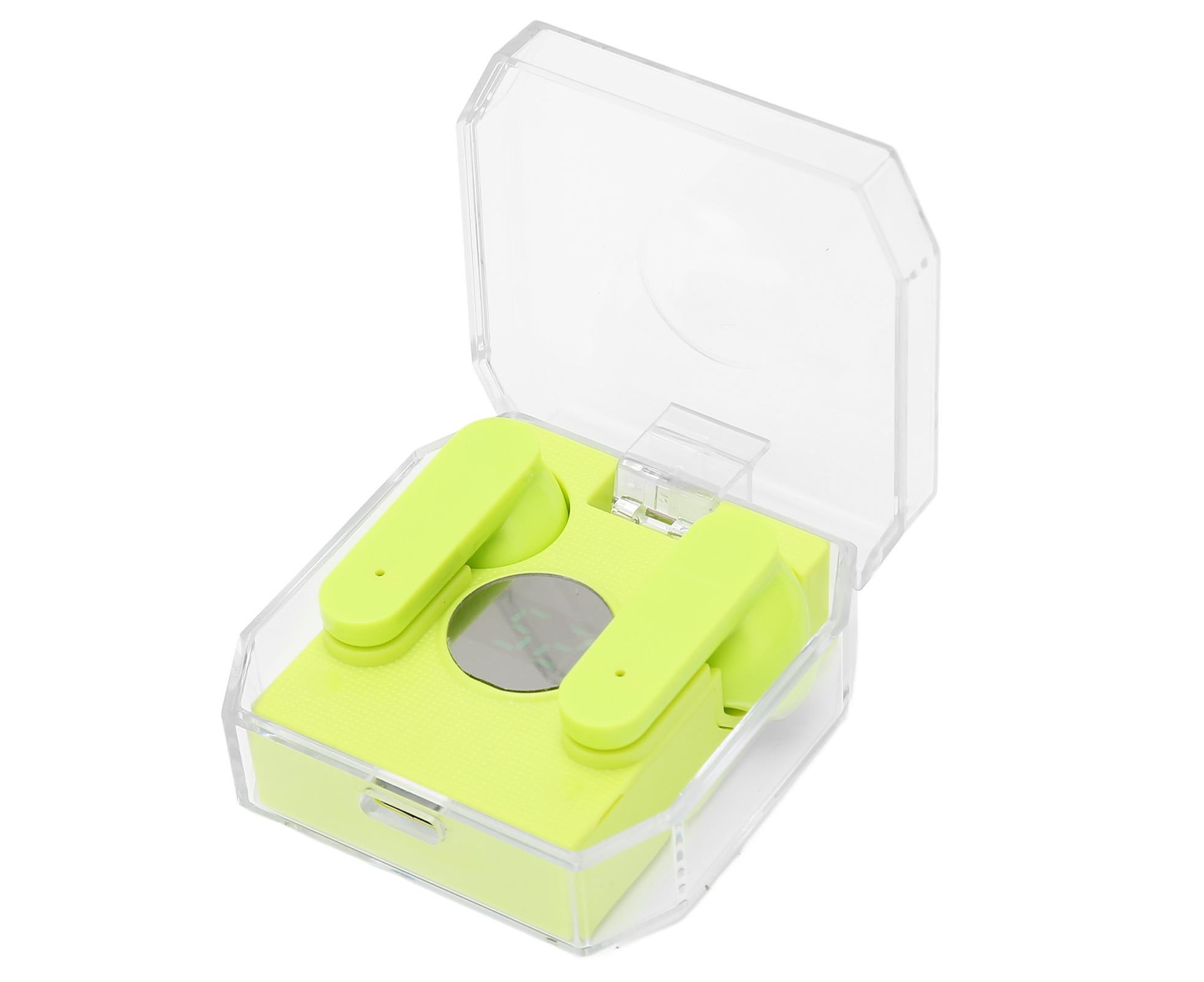 Smart Voice Translator Earbuds Support 144 Languages Online Translation Power Display Translating Headset for Traveling Green - Image 6