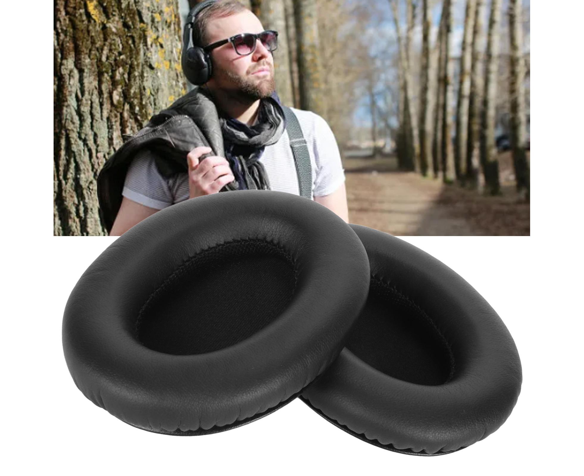 Replacement Ear Pads Professional Protein Leather High Elasticity Comfortable Headphone Cushions for Mpow 059 - Image 7