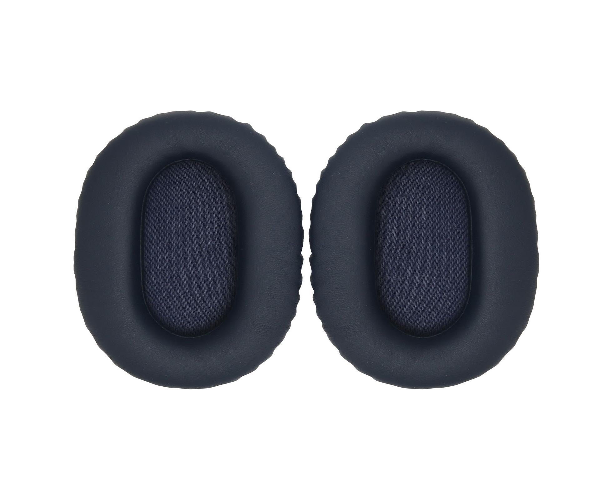 2pcs Ear Cushions Replacement Soft Protein Leather Noise Isolation Foam Thickened Pads for WH CH710N CH720N XB900N Blue - Image 1