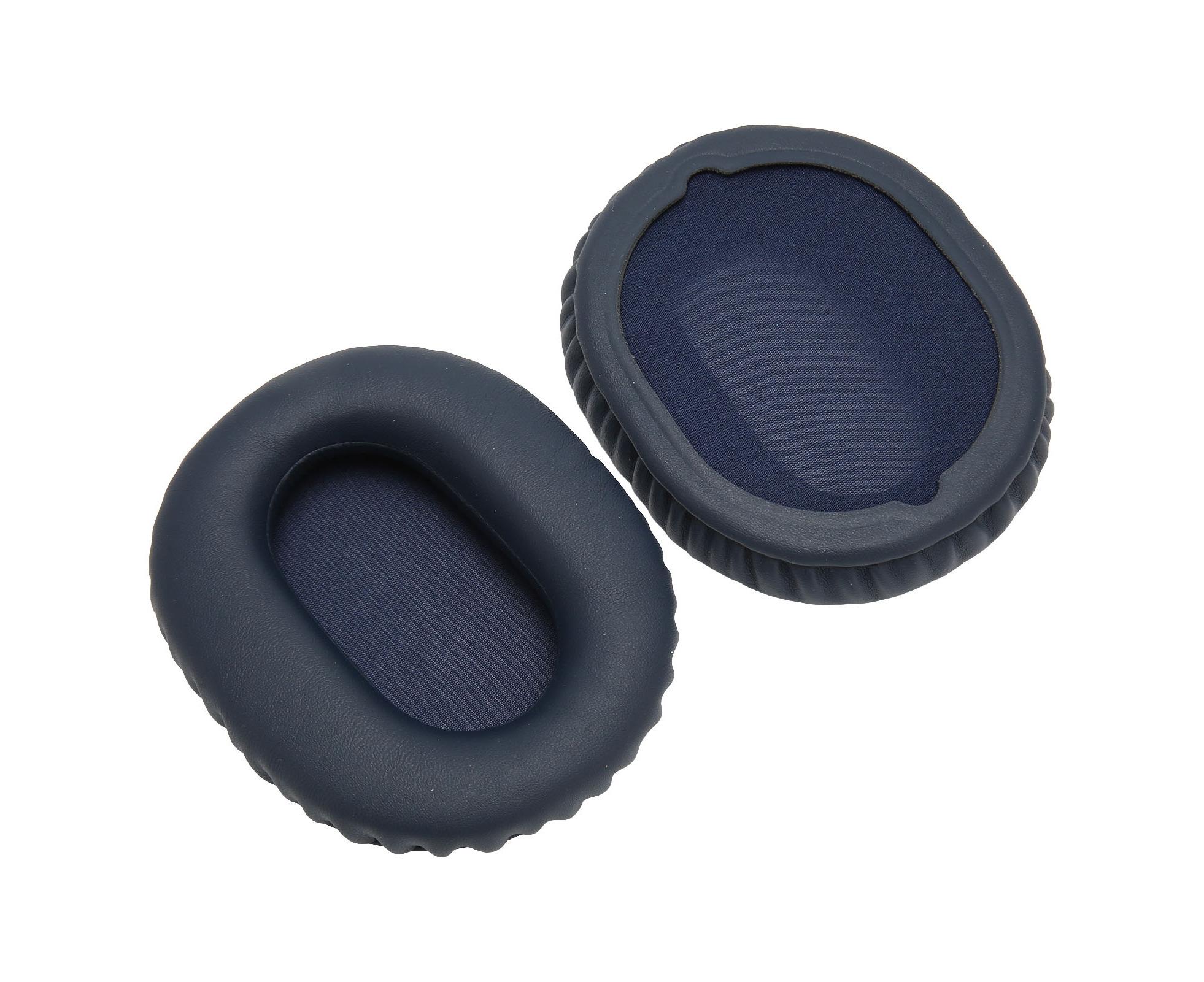 2pcs Ear Cushions Replacement Soft Protein Leather Noise Isolation Foam Thickened Pads for WH CH710N CH720N XB900N Blue - Image 7