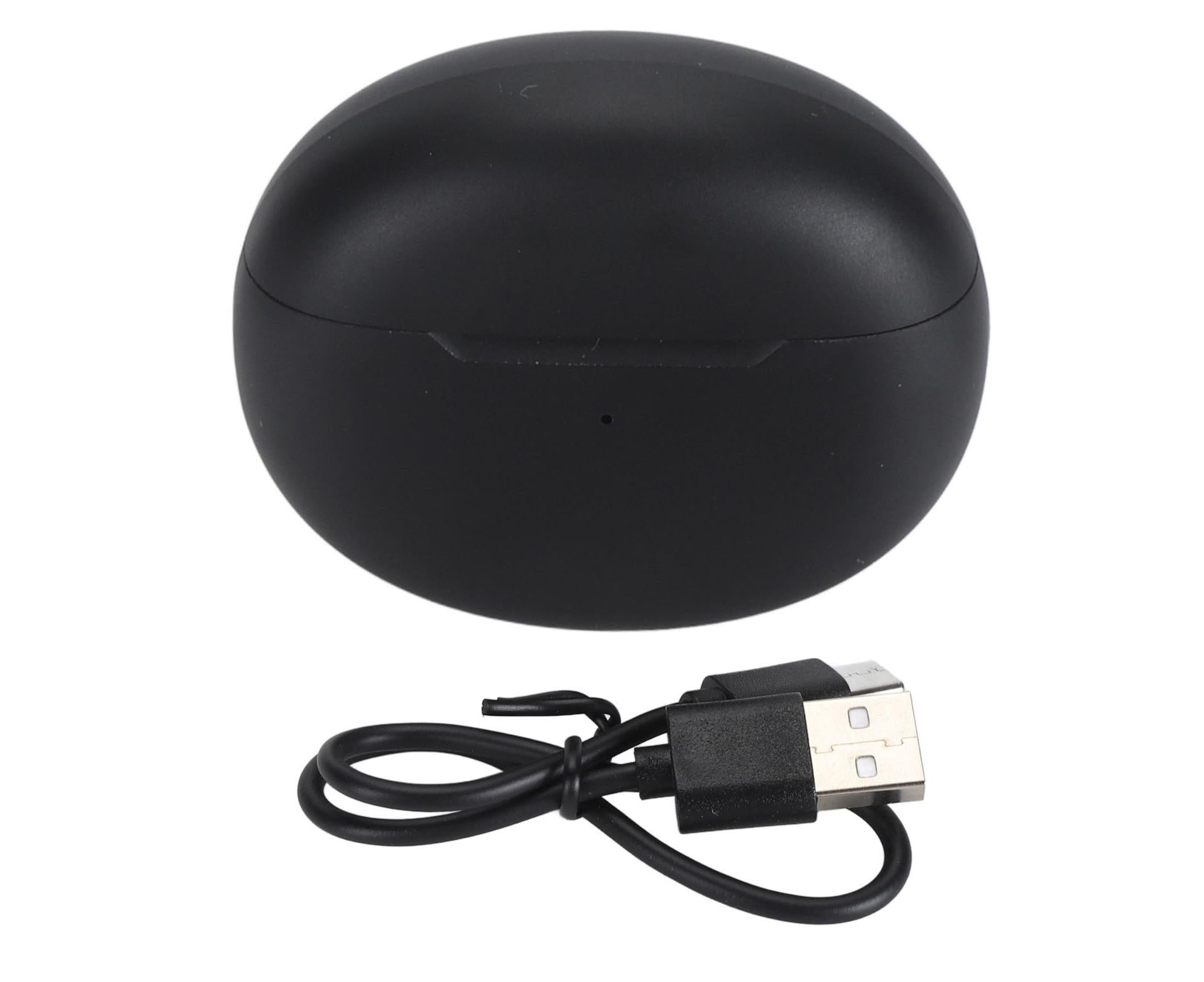 Language Translator Earbuds Multifunction HD Noise Reduction Bluetooth 5.1 144 Kinds Languages Real Time Translation Headphone Black - Image 1