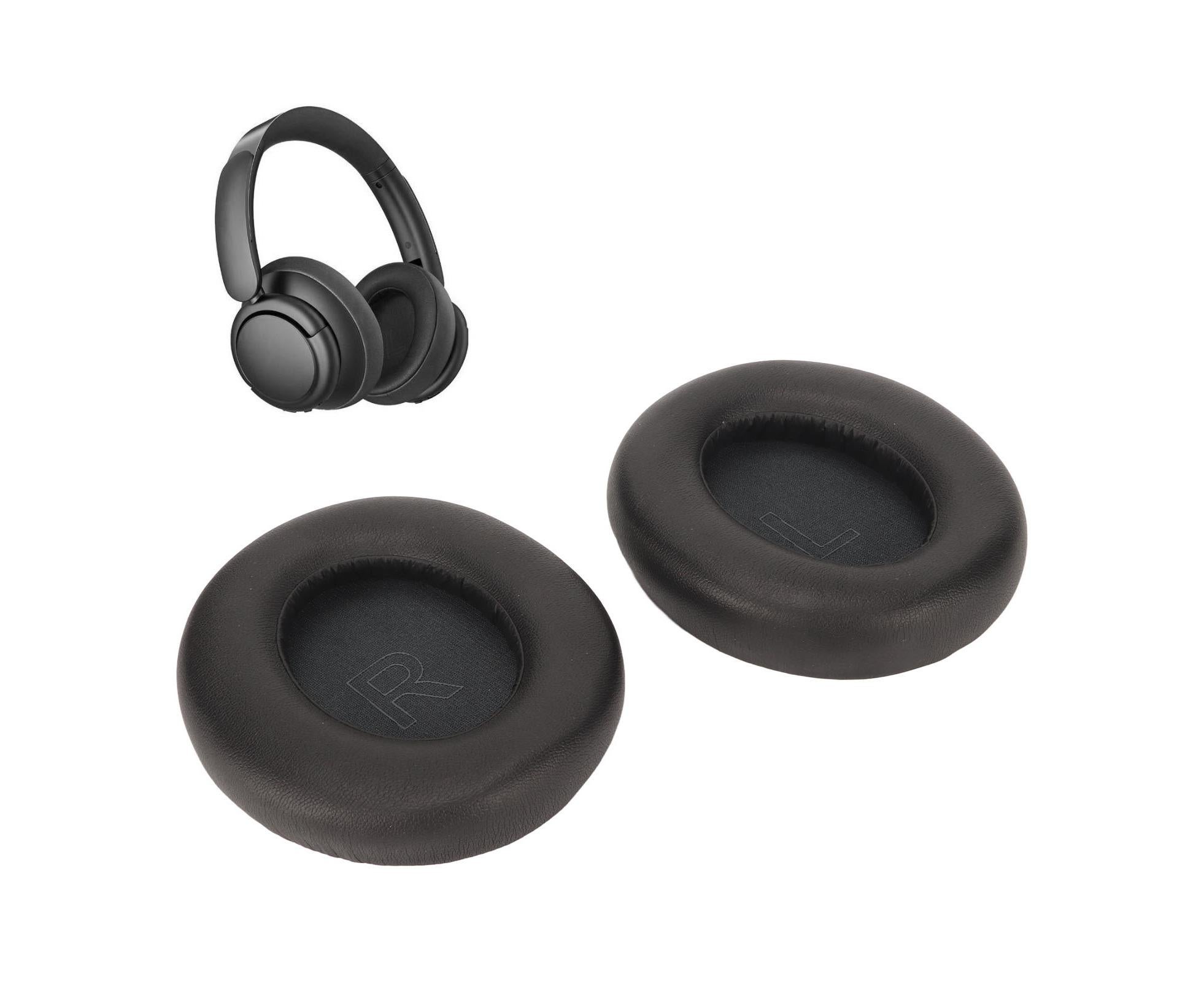 Headphone Ear Pads Protein Leather Replacement Headset Cushions for Anker Soundcore Life Q30 Q35 - Image 2