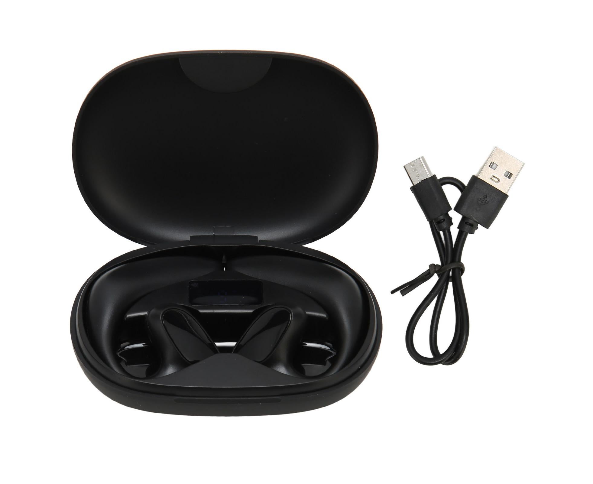 Bluetooth Translator Headphones 144 Languages Stereo Translation Earphone with Charging Case for Android for IOS Black - Image 7