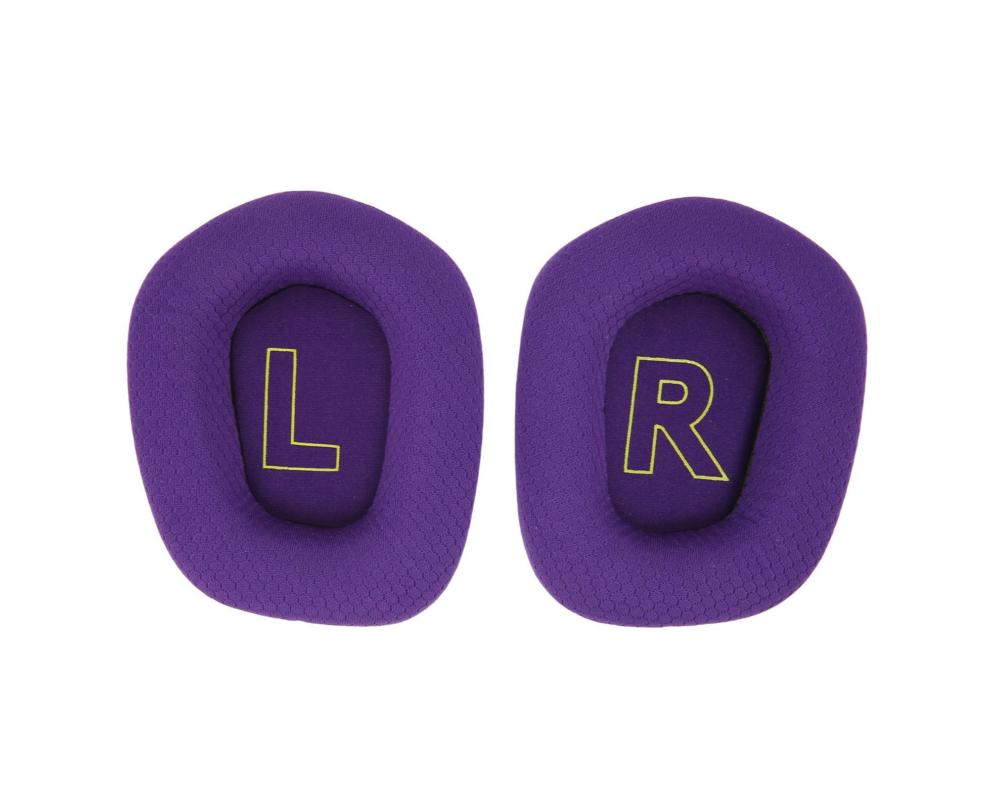 Earpads Cushions Breathable Comfortable Elastic Replacement Ear Pads for Logitech G733 Headphones Purple - Image 1