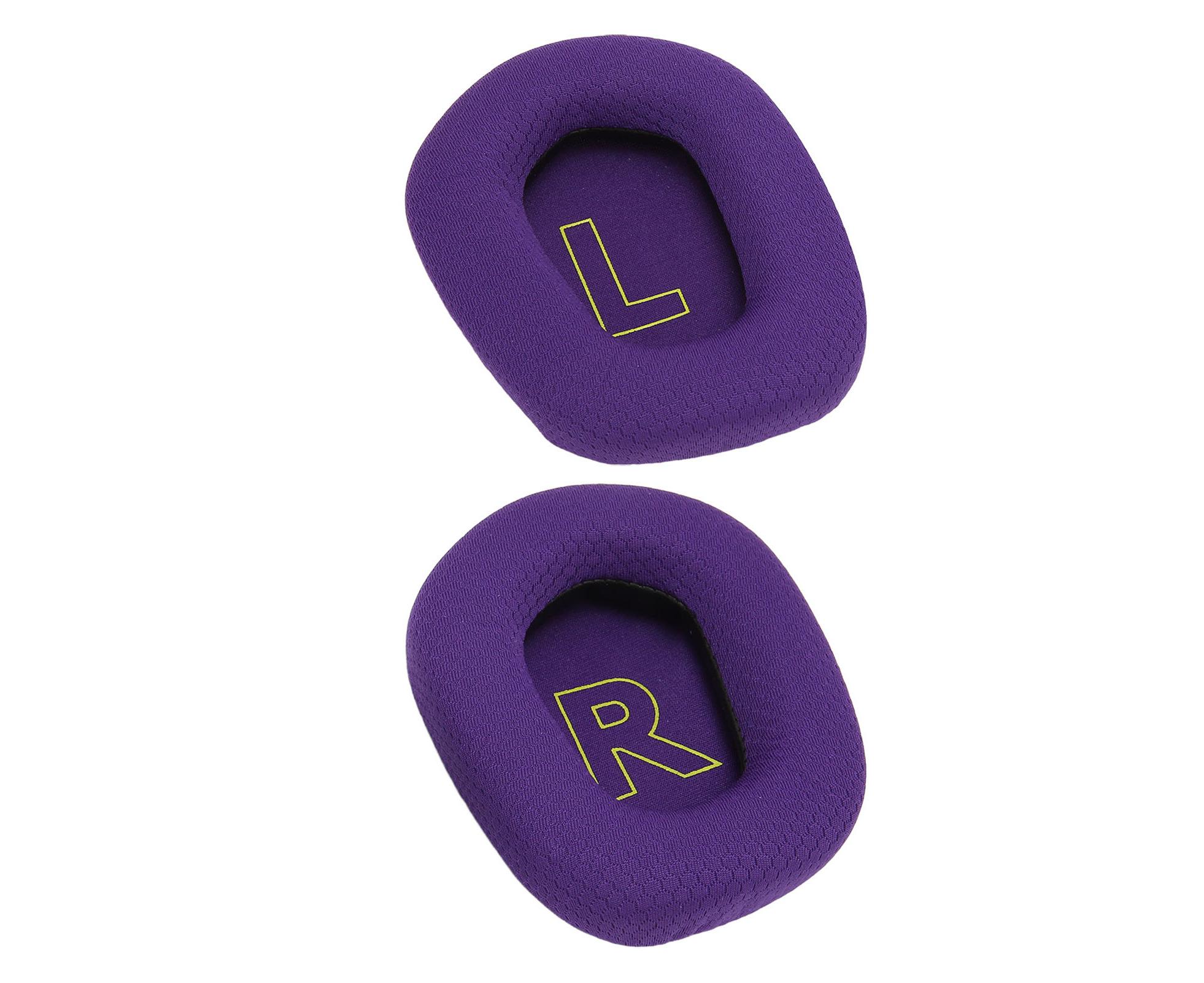 Earpads Cushions Breathable Comfortable Elastic Replacement Ear Pads for Logitech G733 Headphones Purple - Image 3