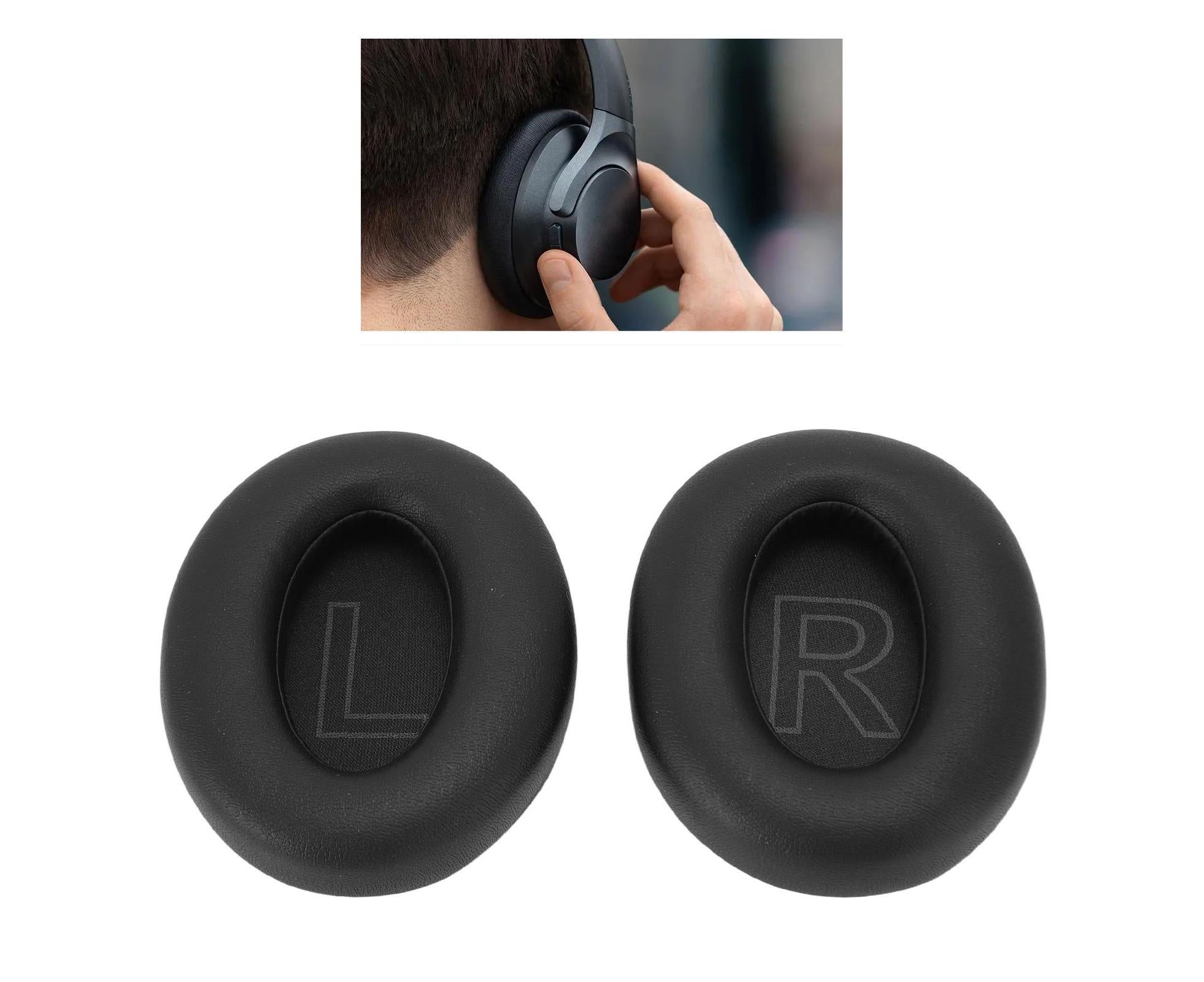 Replacement Ear Pads Soft Comfortable Cushions for Anker Soundcore Life Q20 BT Q20+ Headphones - Image 2